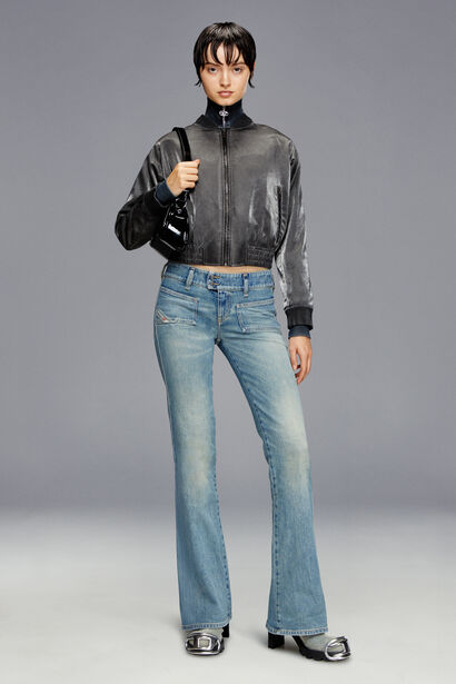 Bootcut denim for her