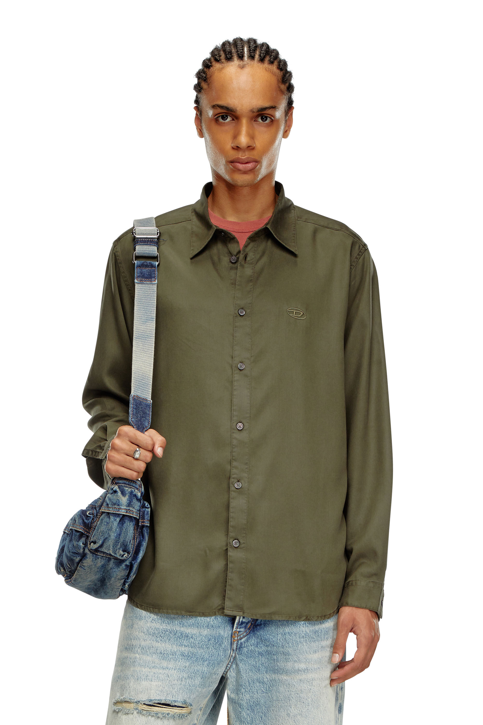 Diesel - S-SIMPLY-C, Olive Green - Image 3