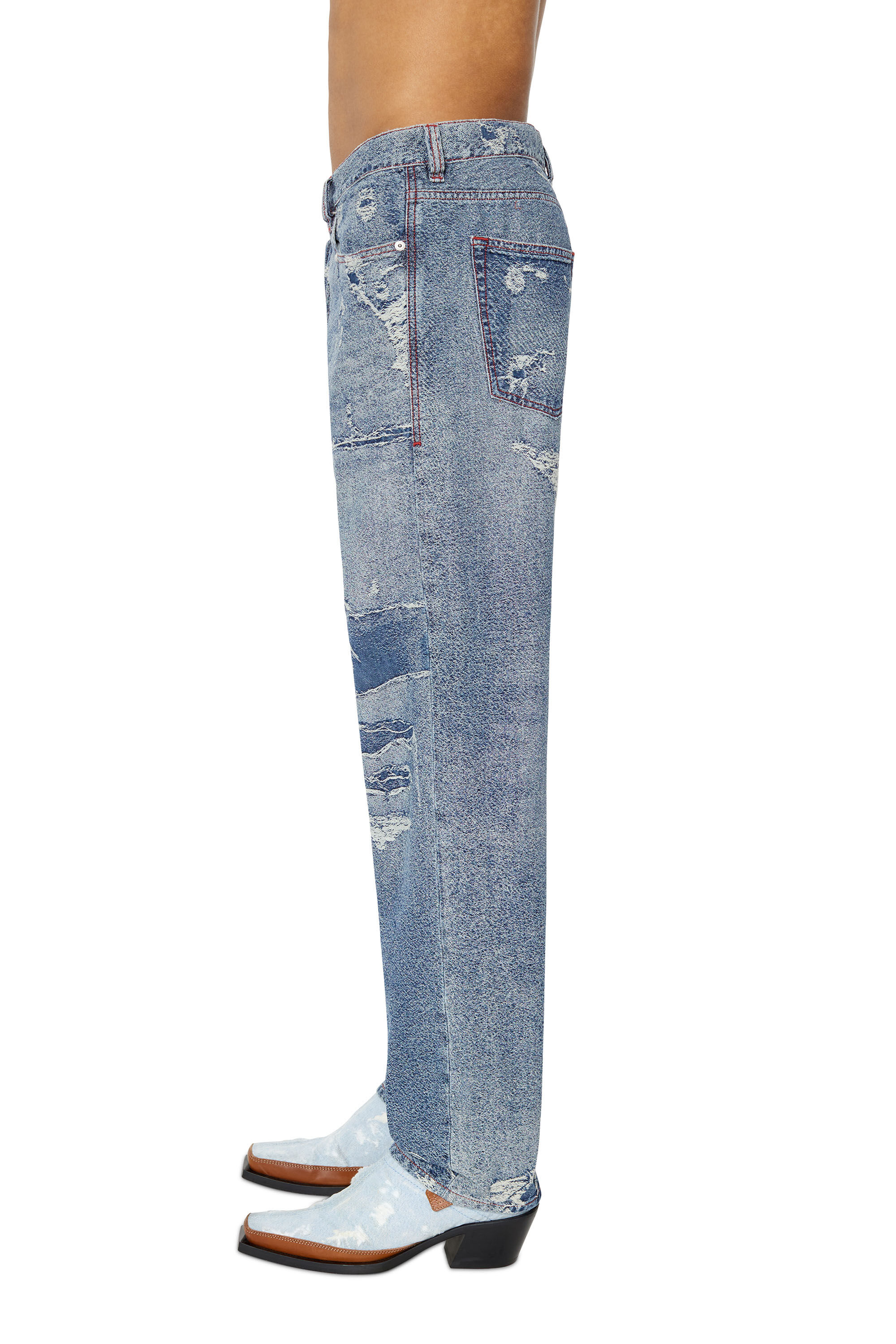 Diesel - 2010 D-Macs 09F10 Straight Jeans, Dark Blue - Image 5