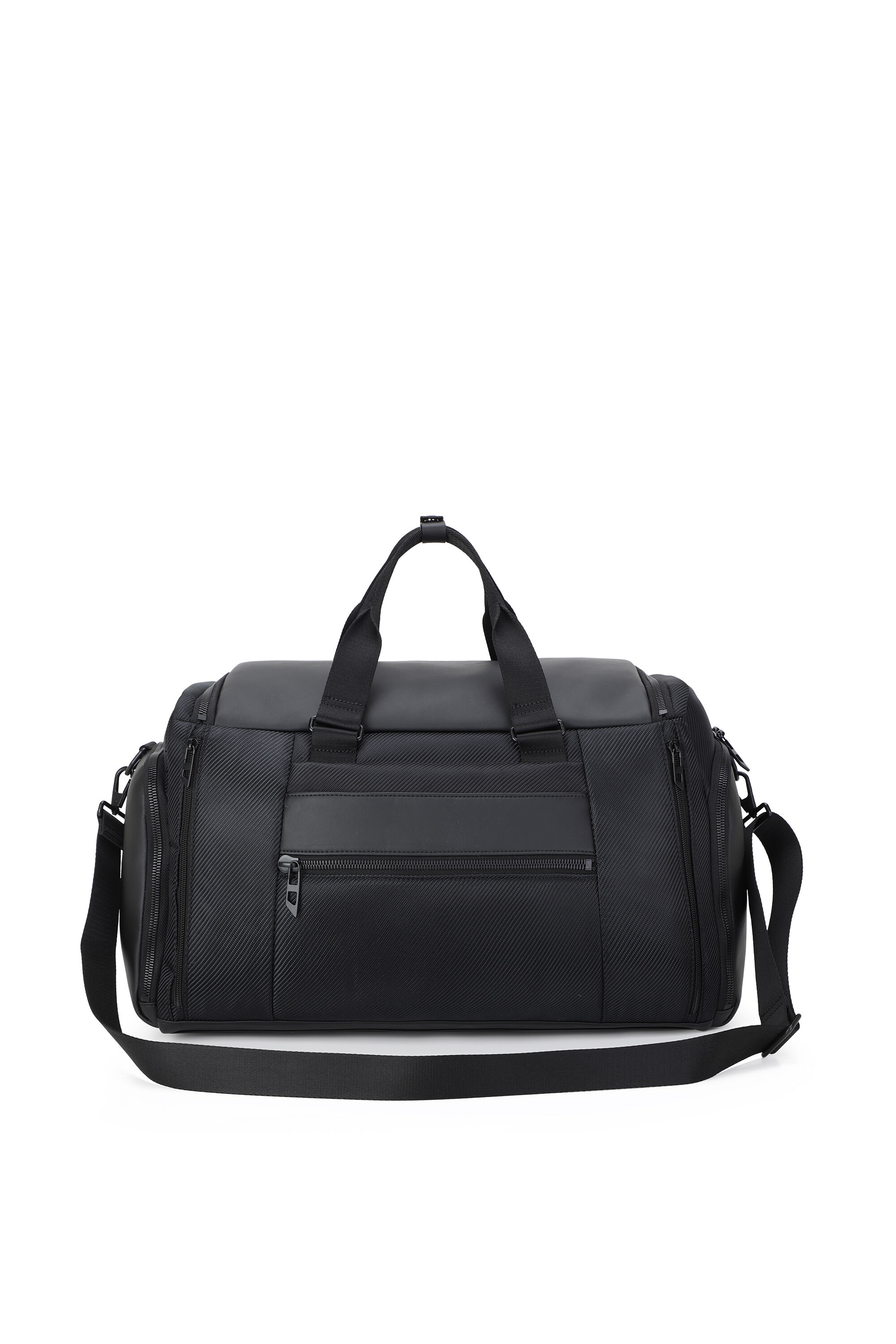 Diesel - DIESEL CARBON FIBER DUFFLE-BLACK DSB002, Unisex's Pratical business duffle bag in Black - 2