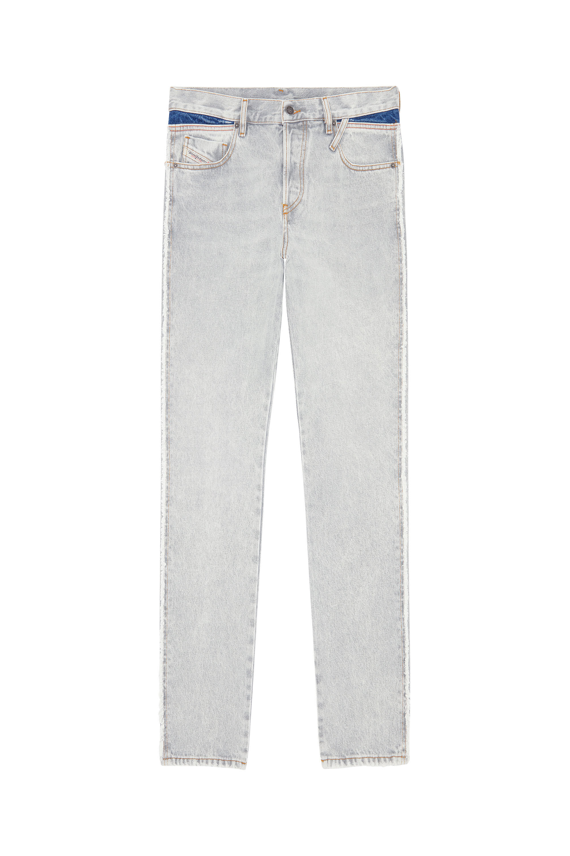 Diesel - 1995 D-Sark 007N5 Straight Jeans, Light Grey - Image 2