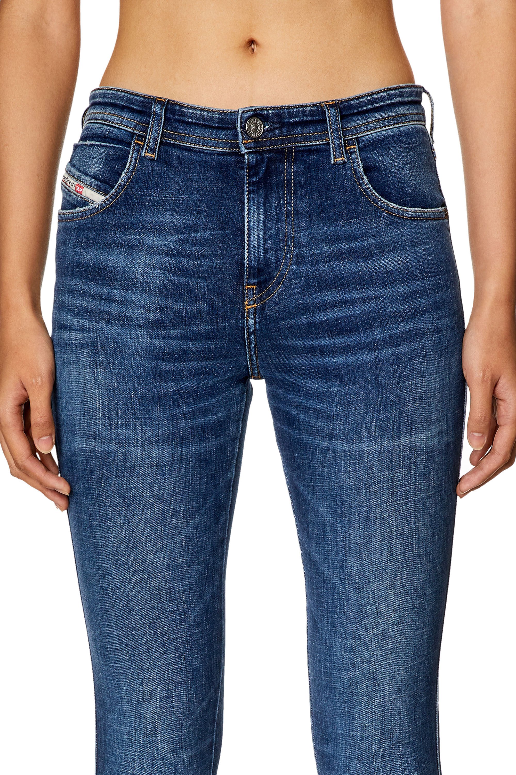 Diesel - Skinny Jeans 2015 Babhila 09H63, Dark Blue - Image 5
