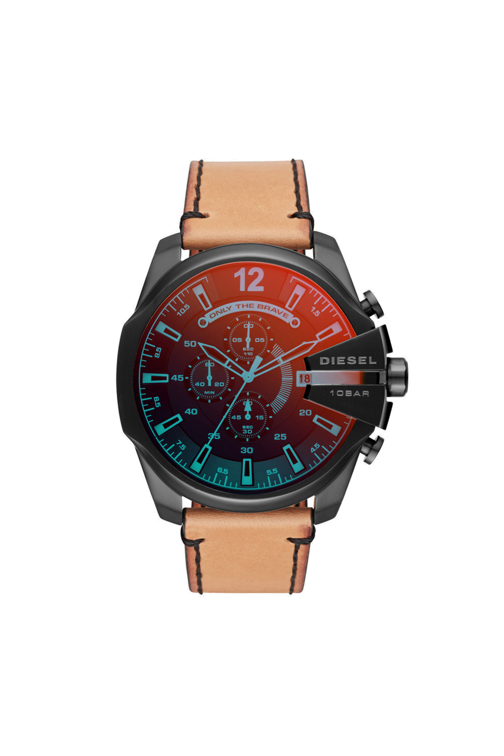 DZ4476 Man Brown watch with Diesel tag 51 mm Diesel