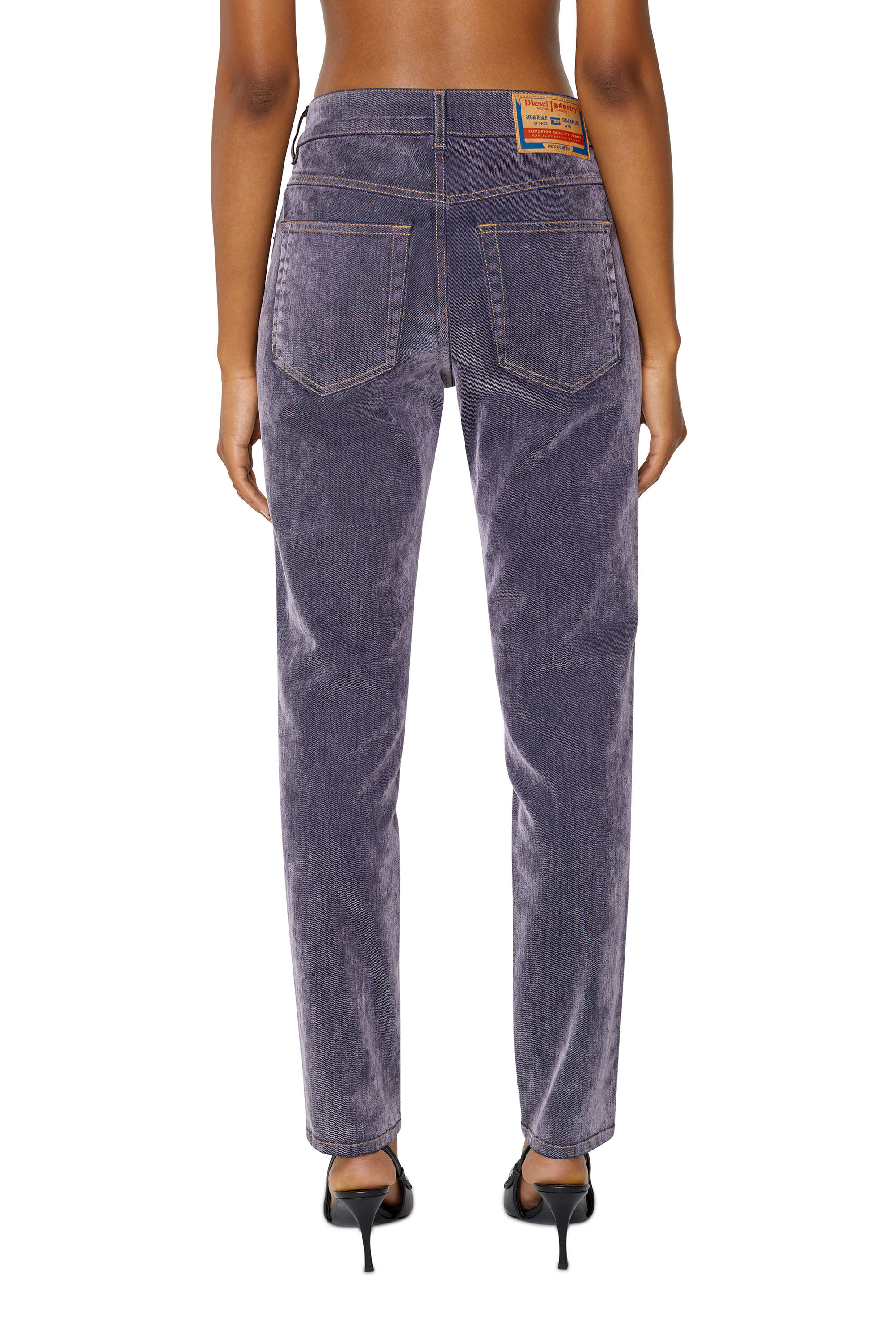 Diesel - D-Tail 0ELAH Skinny Jeans, Violet - Image 4