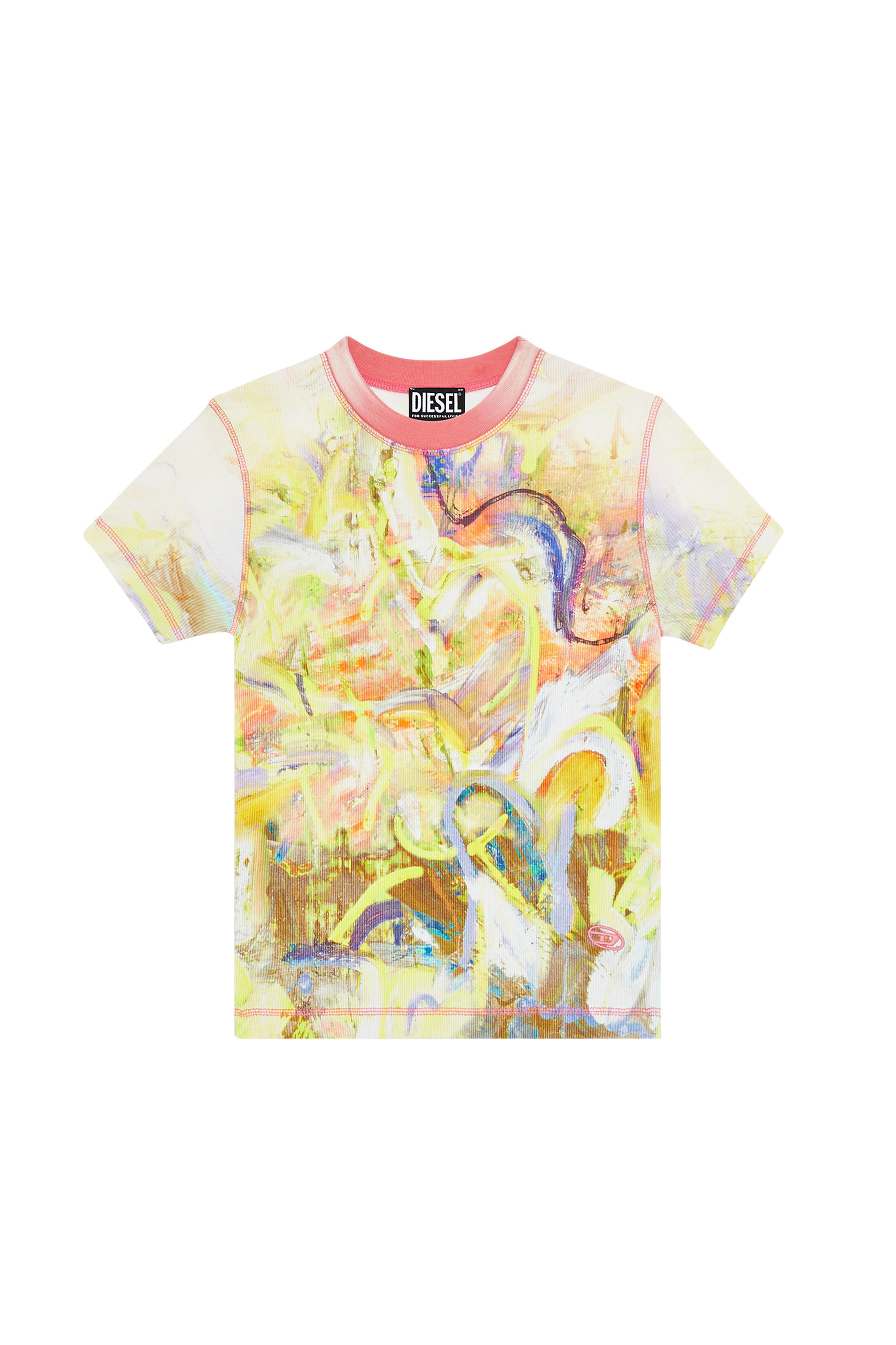 Diesel - T-SKINZY-G1, White/Yellow - Image 2