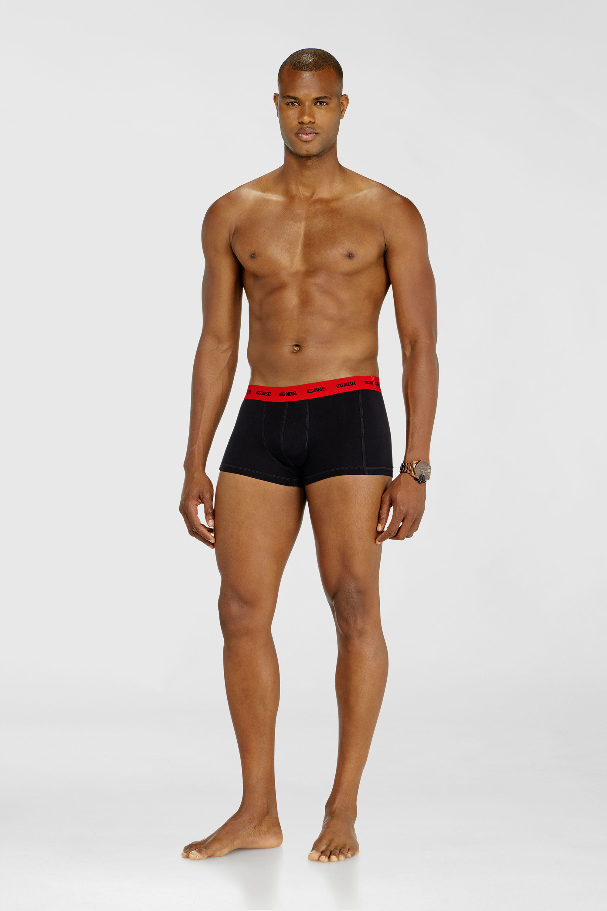 Diesel - DAMIEN-UTLT-3PACK, Man's Three-pack of boxer briefs in Black - 1