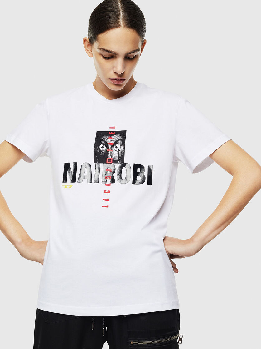 Lcp T Diego Nairobi Nairobi T Shirt Diesel X La Casa De Papel