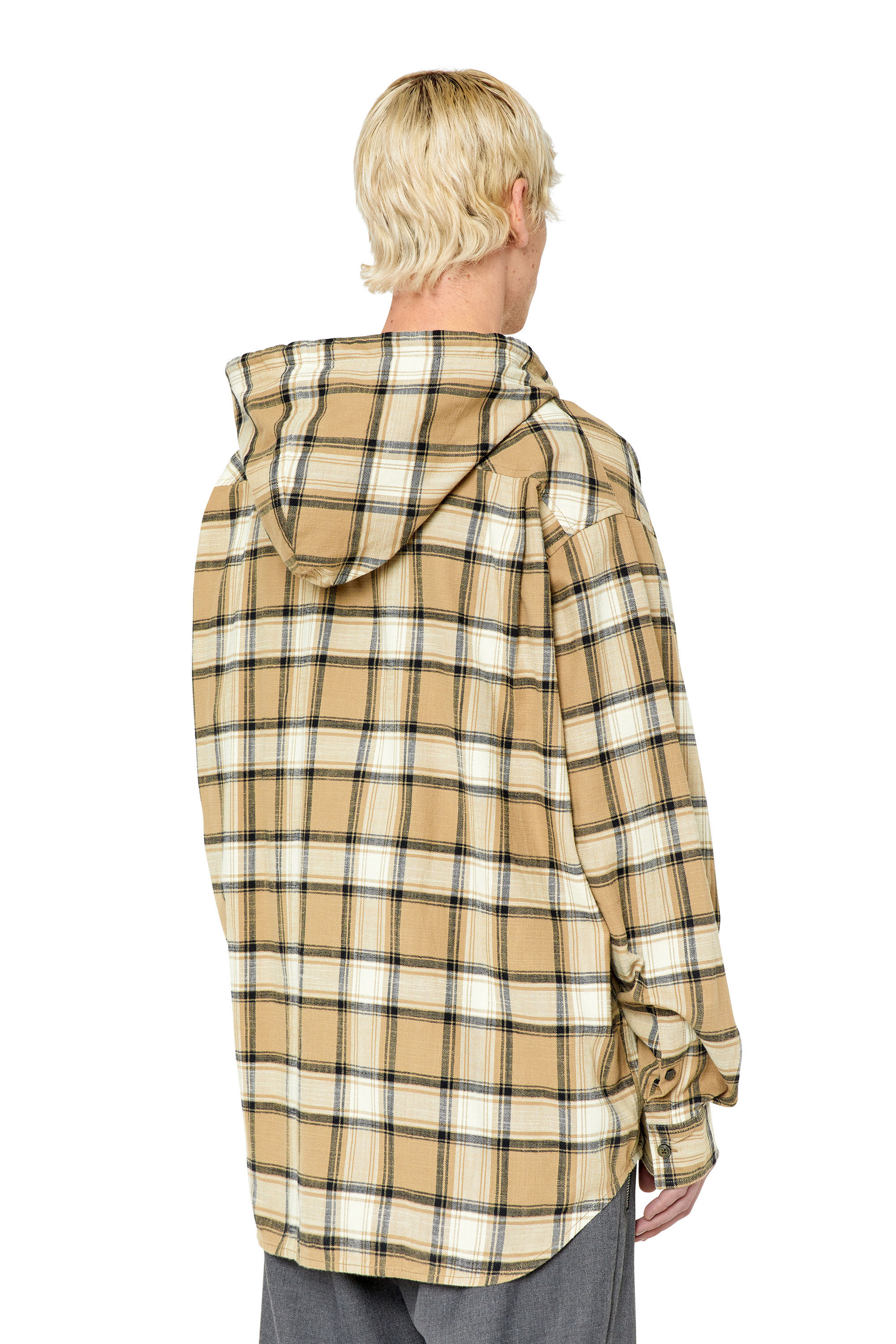 Diesel - S-DEWNY-HOOD, Black/Beige - Image 4