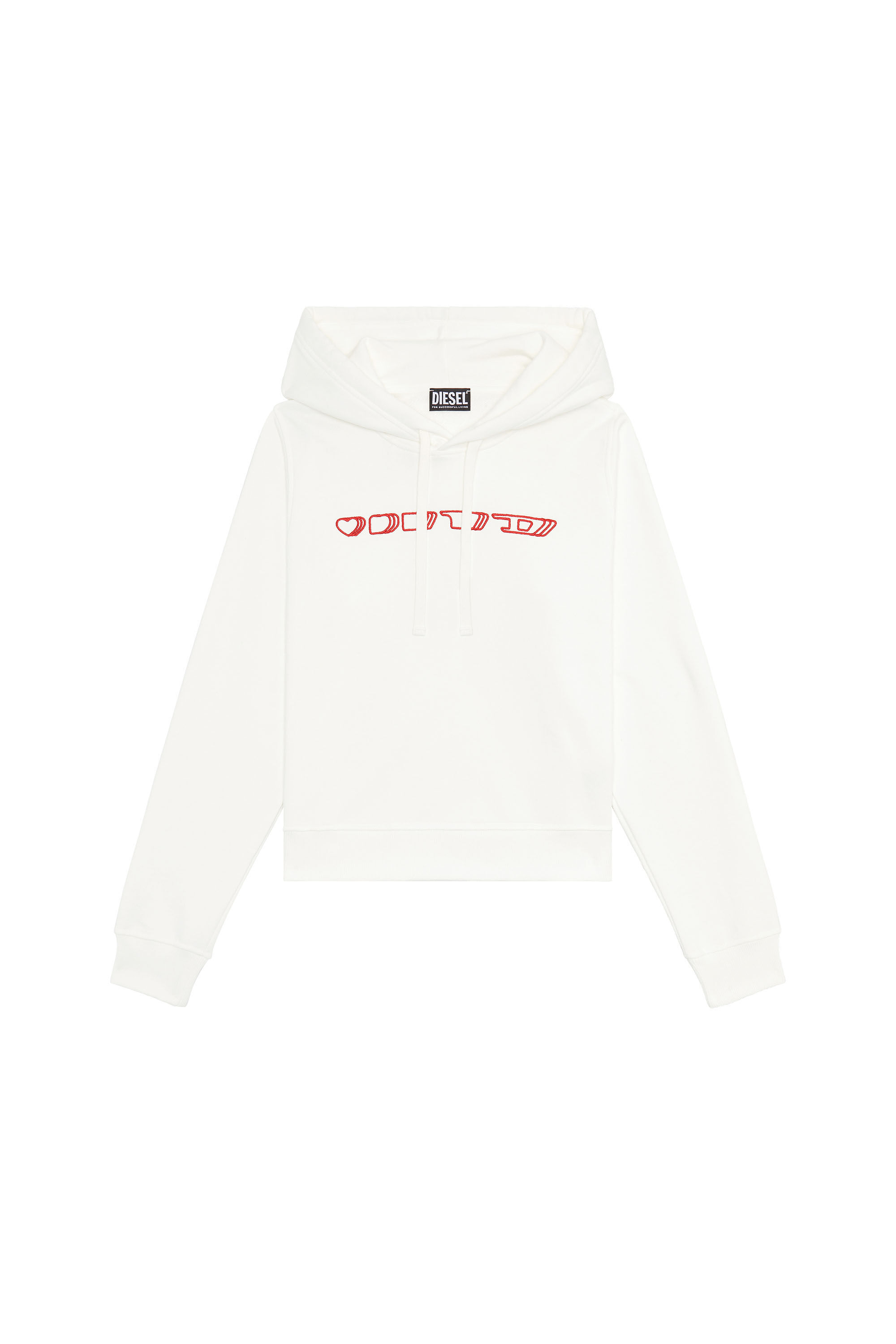 Diesel - F-REGGY-HOOD-G3, White - Image 2