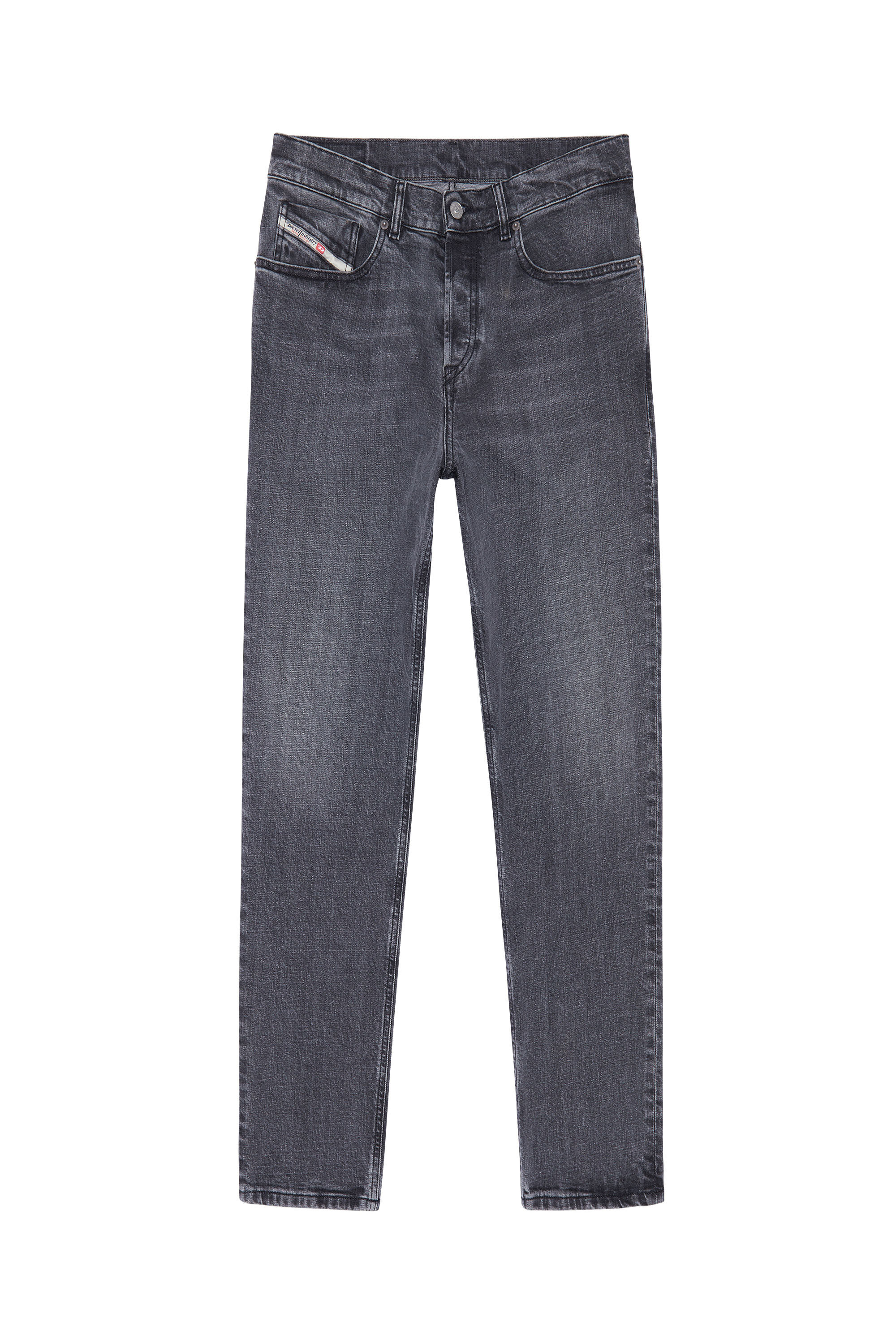 Diesel - Tapered Jeans 2005 D-Fining 09C47, Black/Dark grey - Image 2