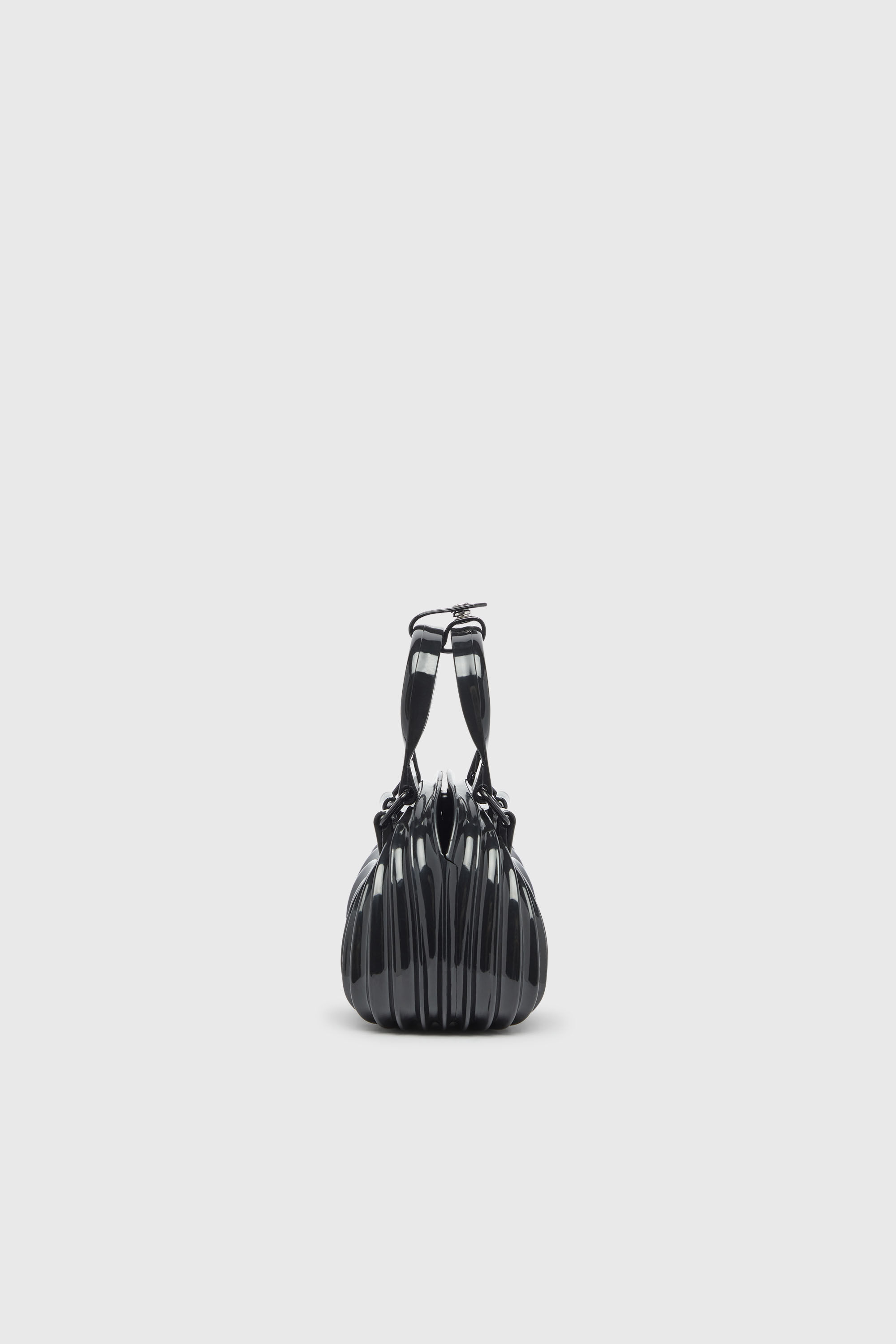 Diesel - MELISSA QUANTUM DOME, Woman's Quantum Dome - Handbag in Melflex&reg; in Black - 5