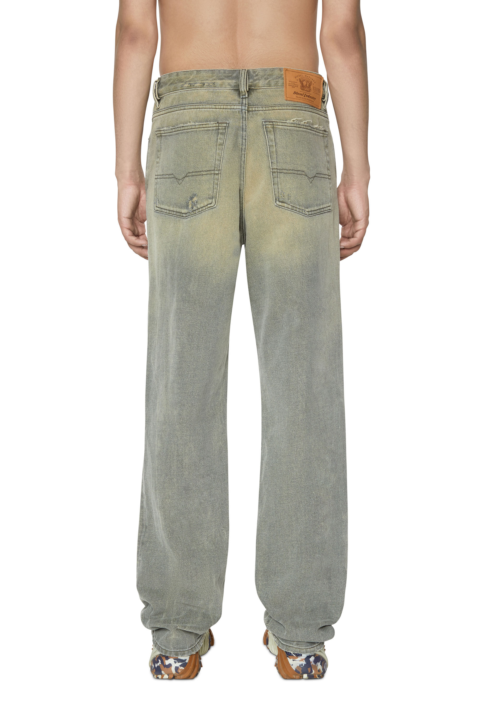 Diesel - 1955 D-Rekiv 09D87 Straight Jeans, Light Grey - Image 4