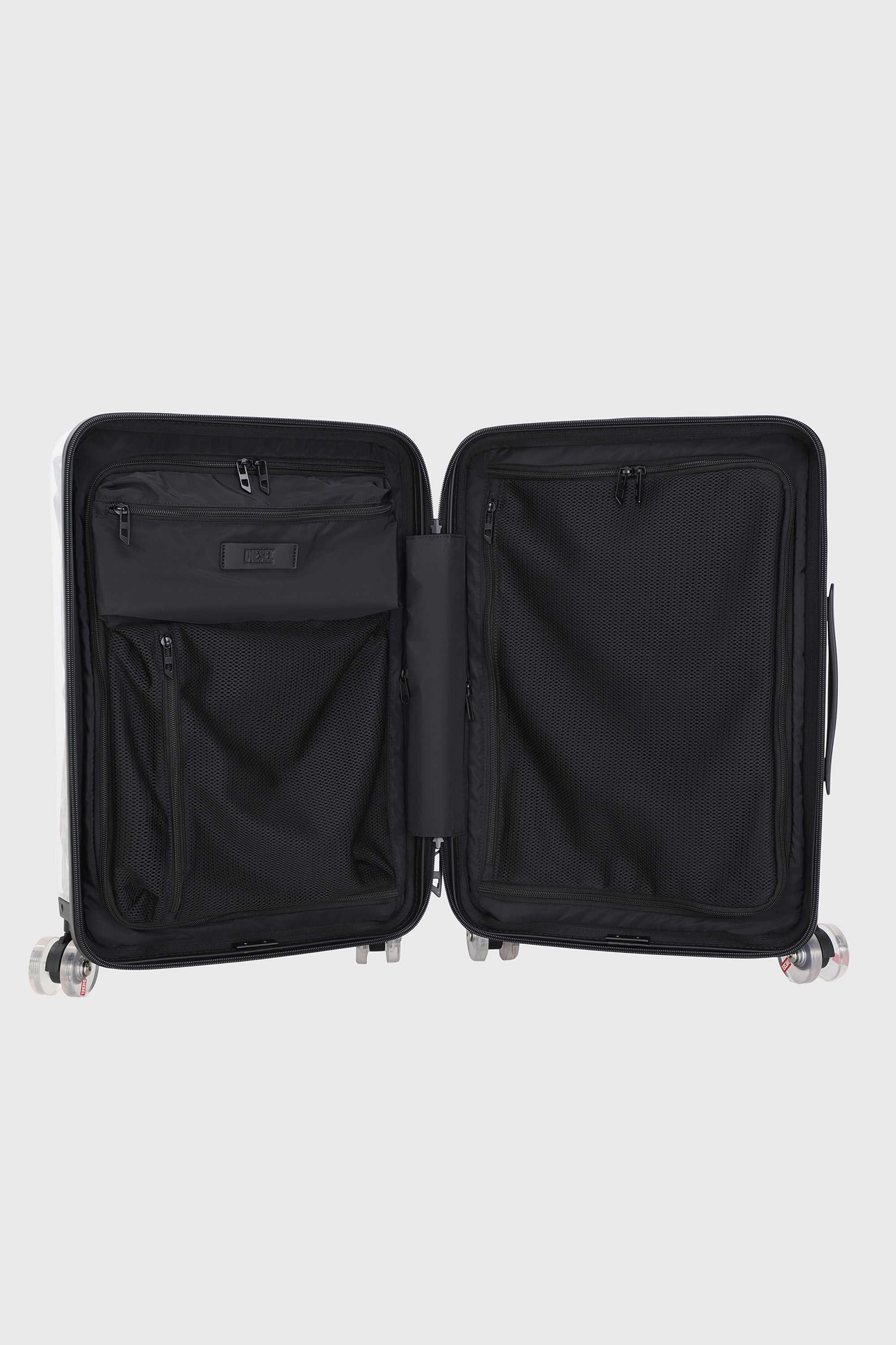 LU0036 HARD LUGGAGE - DSL009, Grey/Pink