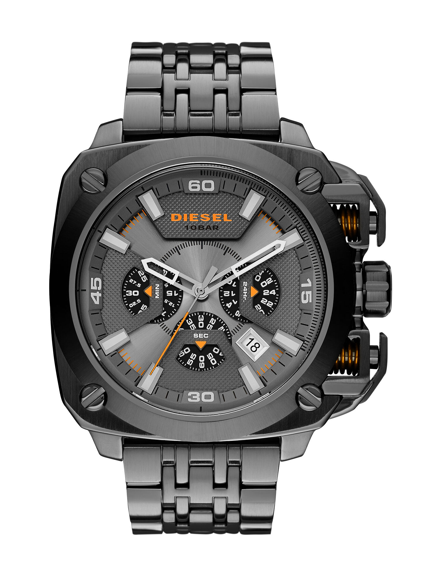 Diesel dz7344 bamf chronograph gunmetal deals