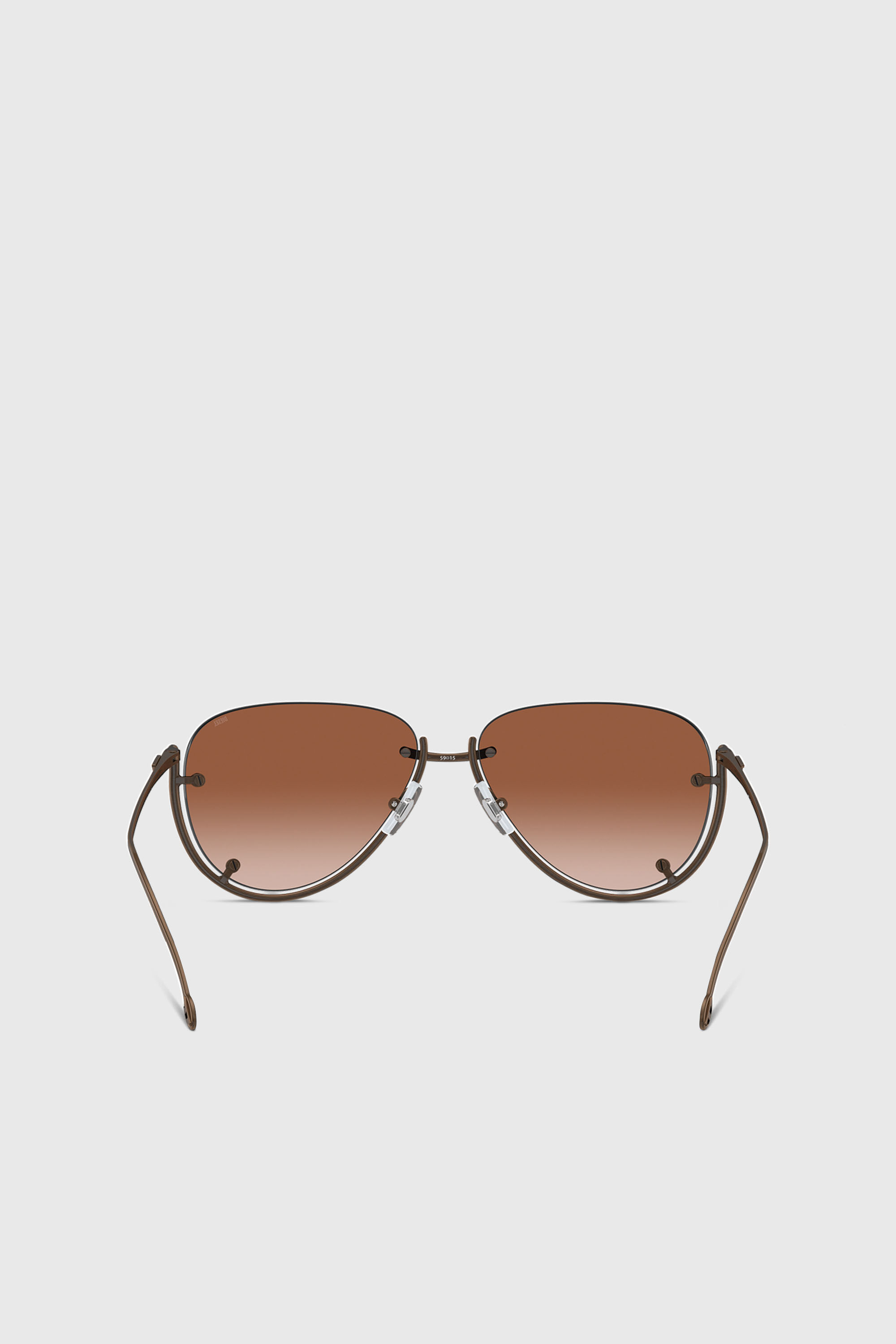 Diesel - 0DL1003, Unisex's Pilot model sunglasses in Bronze - 3