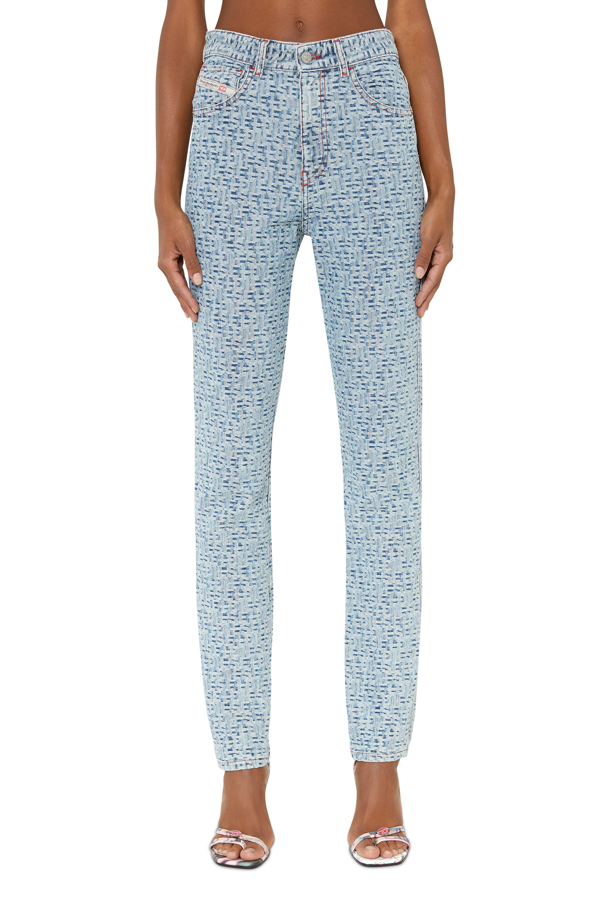 Diesel - 1994 09E37 Straight Jeans, Light Blue - Image 3