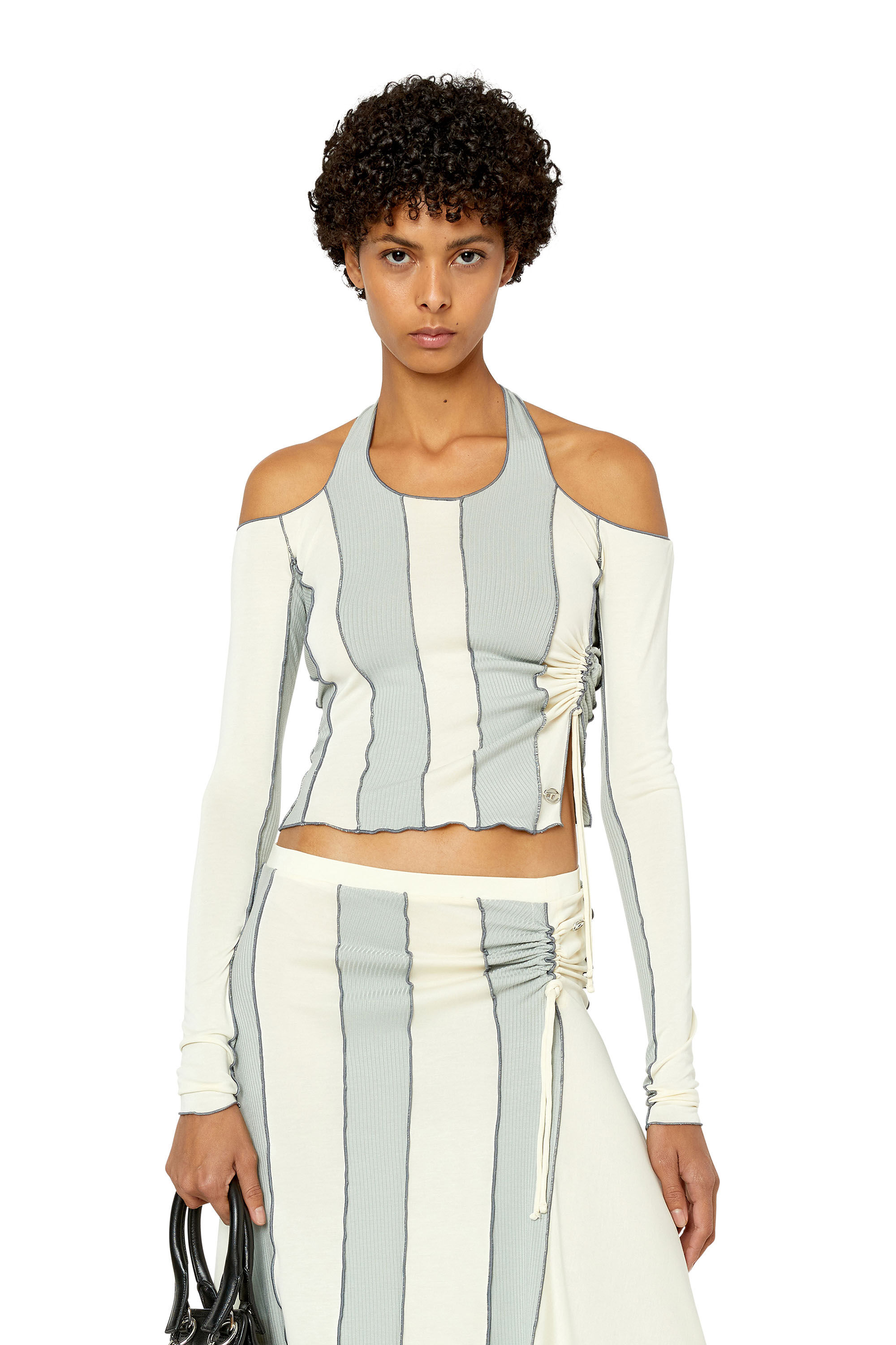 Diesel - T-LINS, Blue/White - Image 3