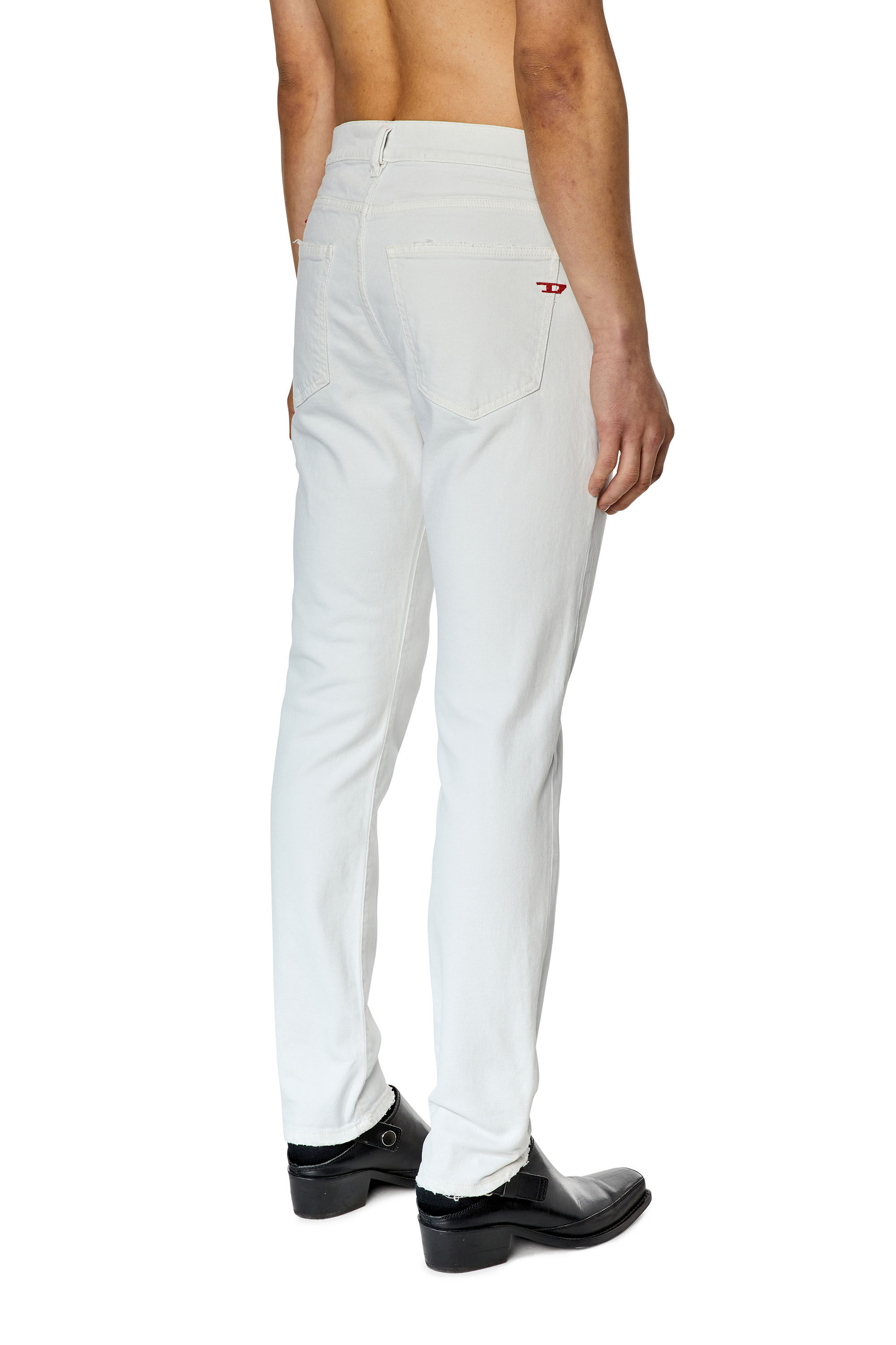 Diesel - Slim Jeans 2019 D-Strukt 09F26, White - Image 4