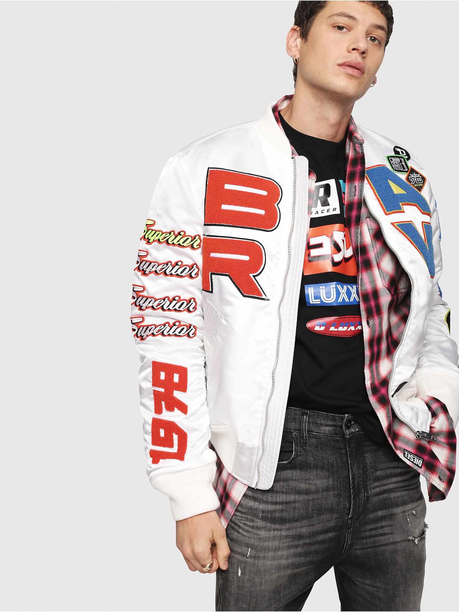 diesel j marching jacket