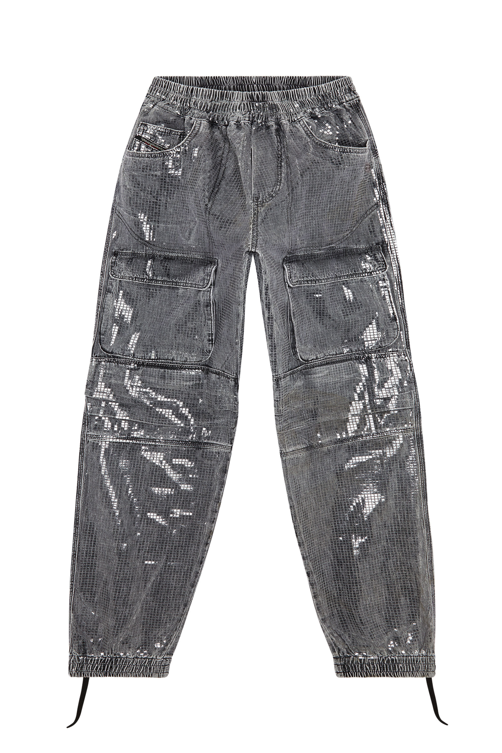 Diesel - Straight Jeans D-Mirt 0PGAC, Black/Dark grey - Image 2
