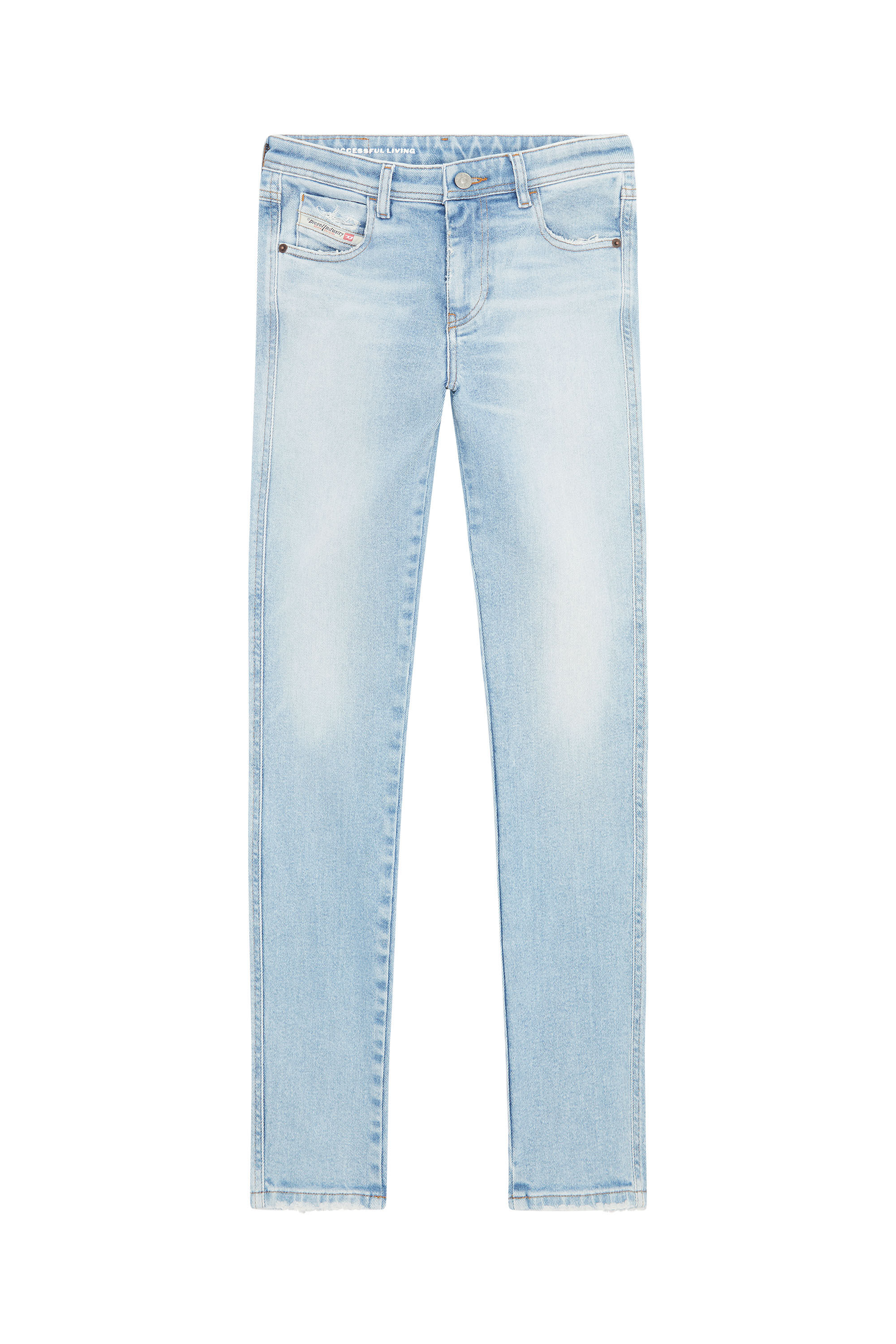 Diesel - Skinny Jeans 2015 Babhila 09E90, Light Blue - Image 2