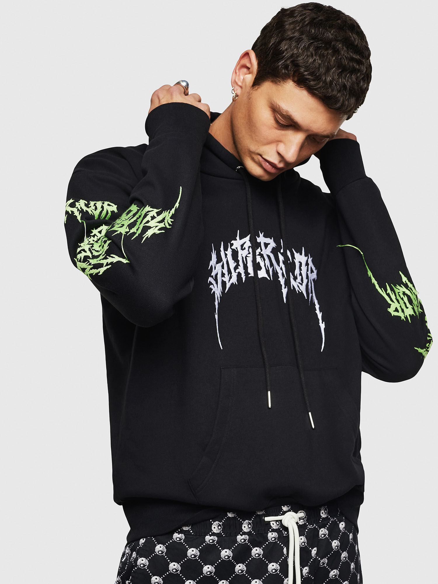 Diesel superior dragon hoodie clearance