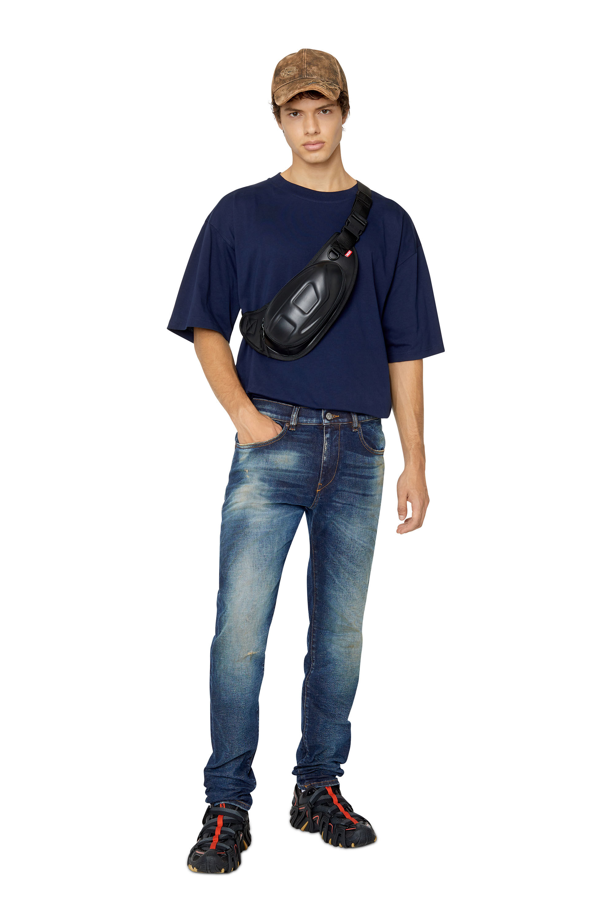 Diesel - T-BOGGY-MEGOVAL, Blue - Image 1