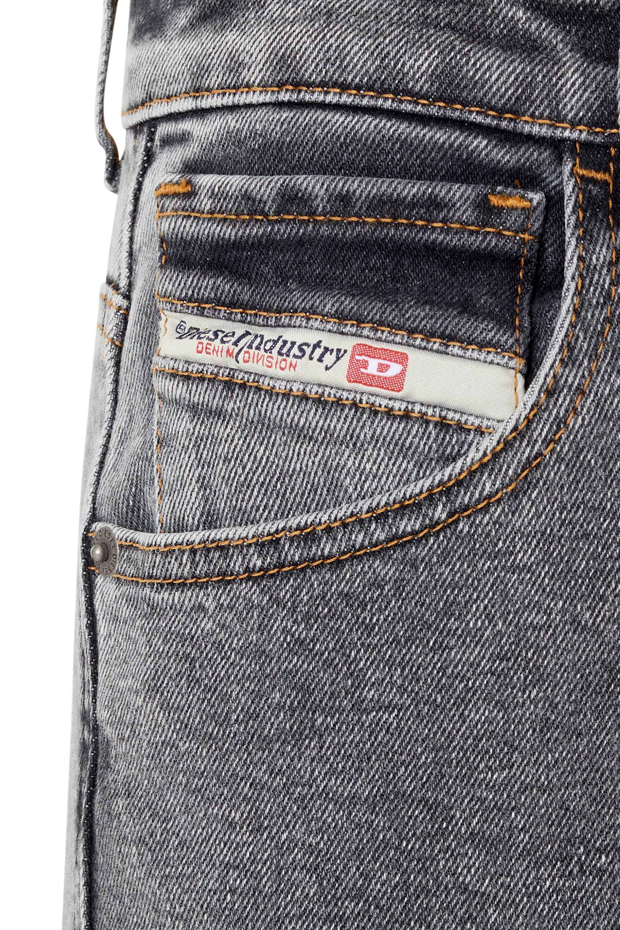 Diesel - 1994 09D78 Straight Jeans, Black/Dark grey - Image 6