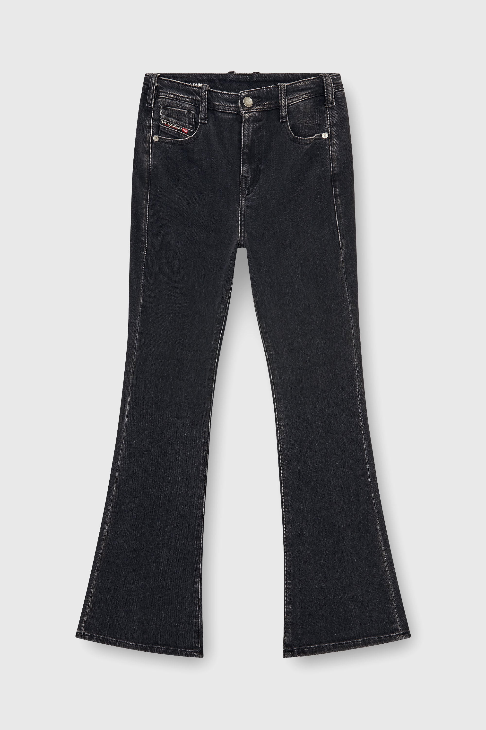 Diesel - Woman's Bootcut Jeans 1969 D-Ebbey 09P75, Black/Dark grey - 6