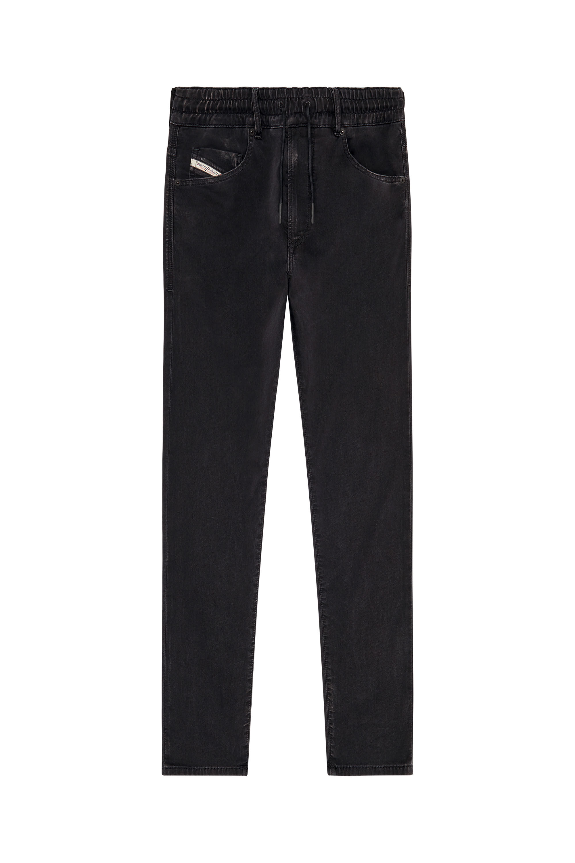 Diesel - Krooley JoggJeans® 068DX Tapered, Black/Dark grey - Image 2
