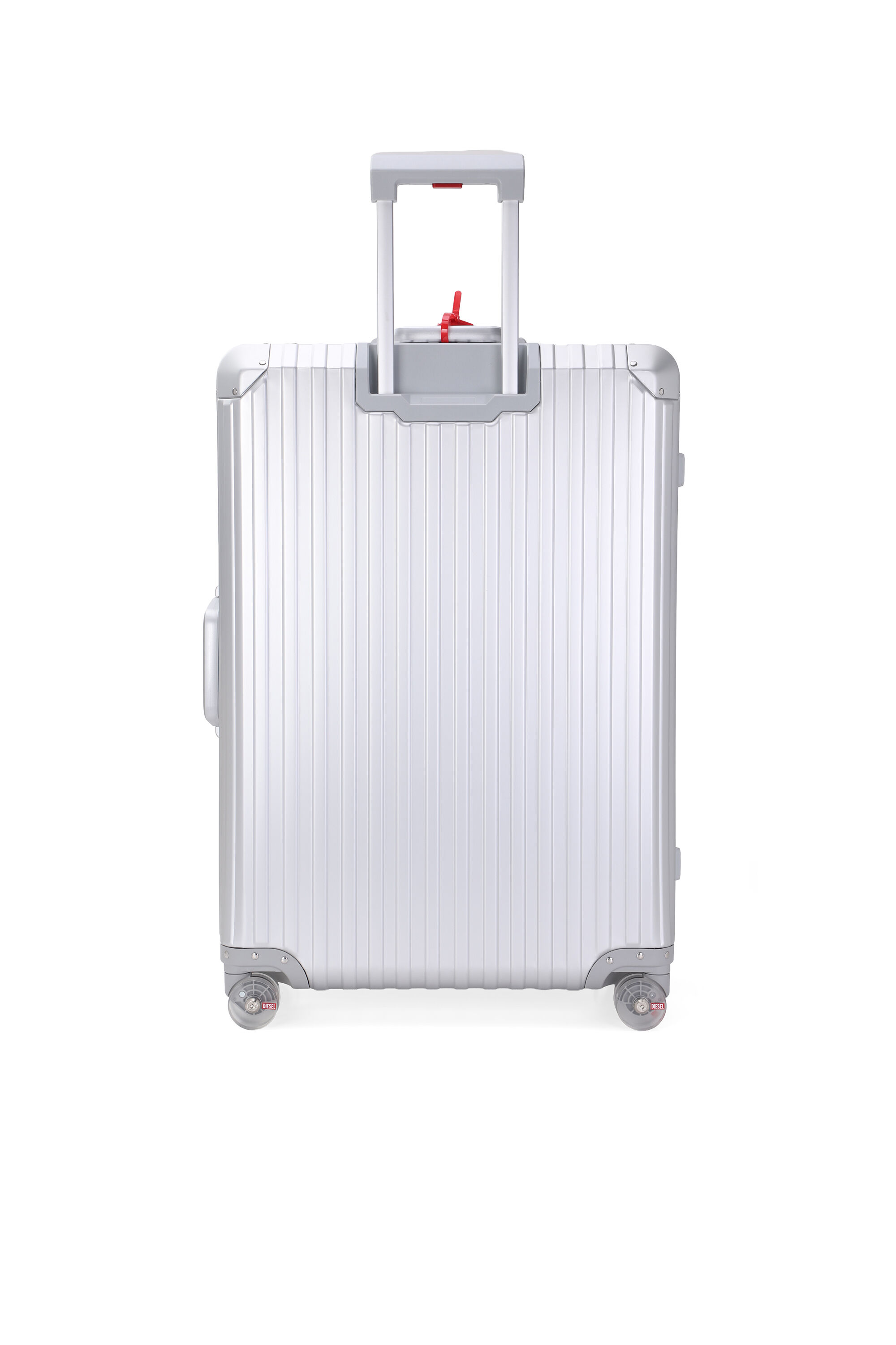 Diesel - DIESEL ALUMINUM TROLLEY- DSL002, Unisex's Aluminum suitcase size L in Silver - 2