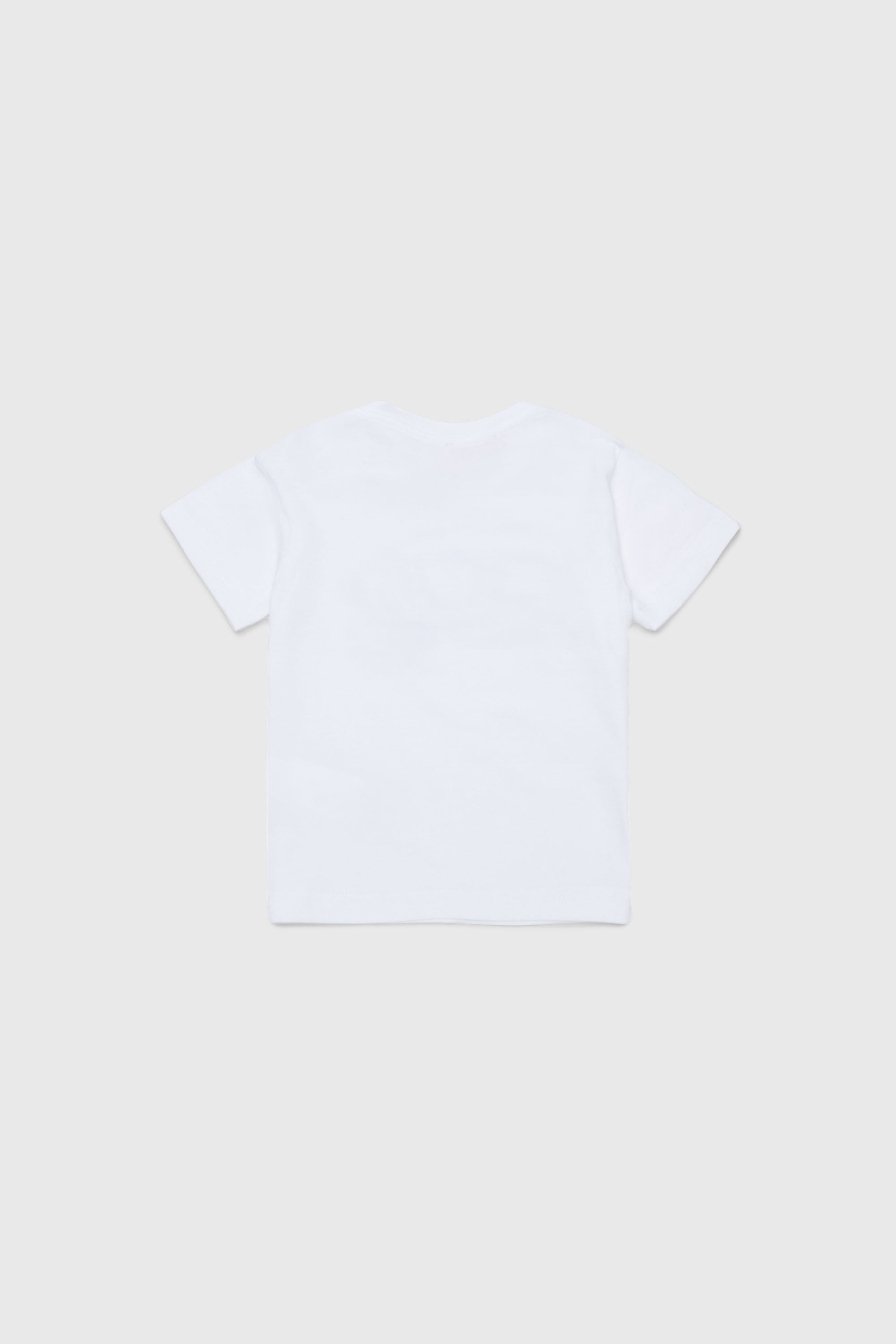 Diesel - TIELB, Man's Cotton T-shirt with Oval D print in White - 2