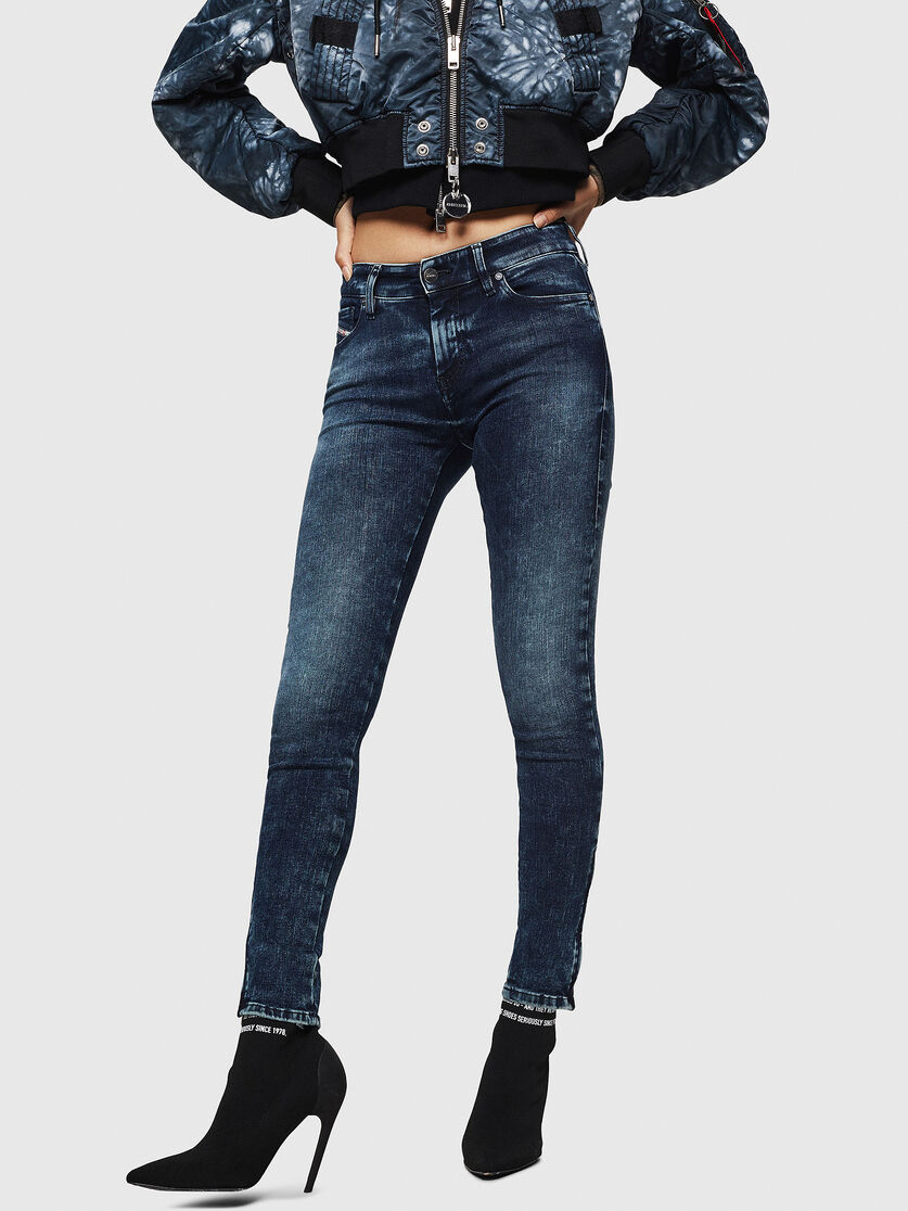 diesel slandy super slim skinny regular waist
