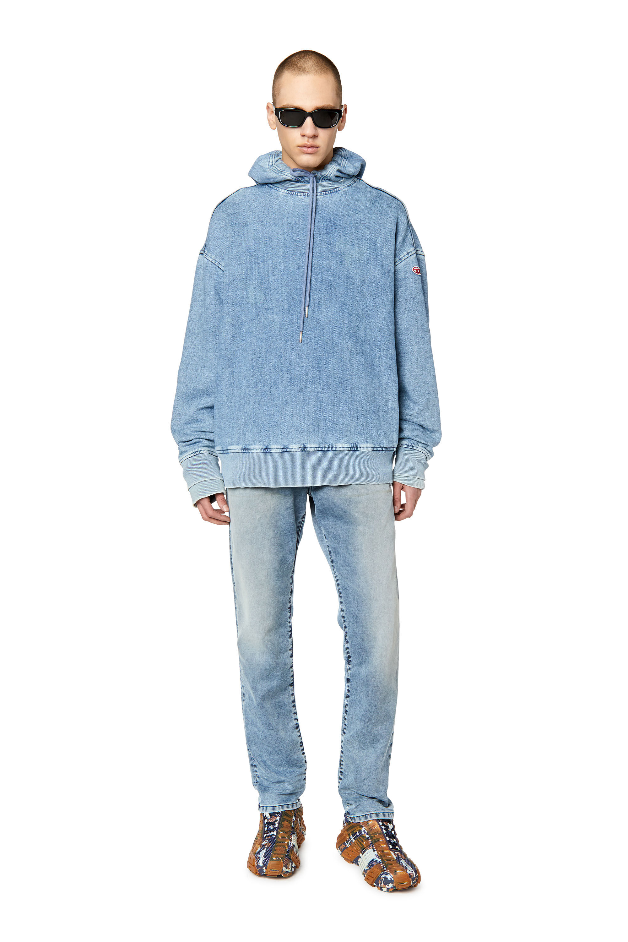 Diesel - Krooley JoggJeans® 068DU Tapered, Light Blue - Image 1