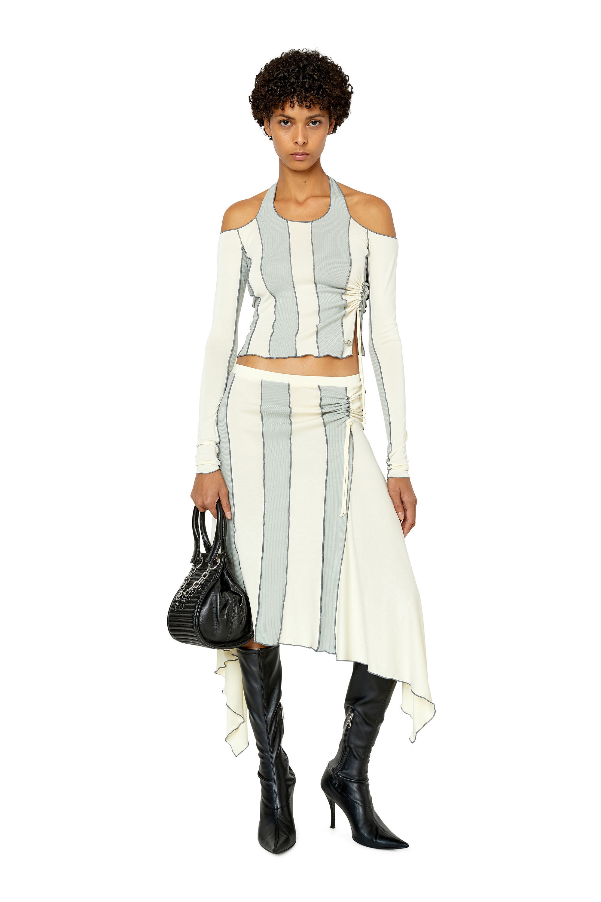 Diesel - T-LINS, Blue/White - Image 1