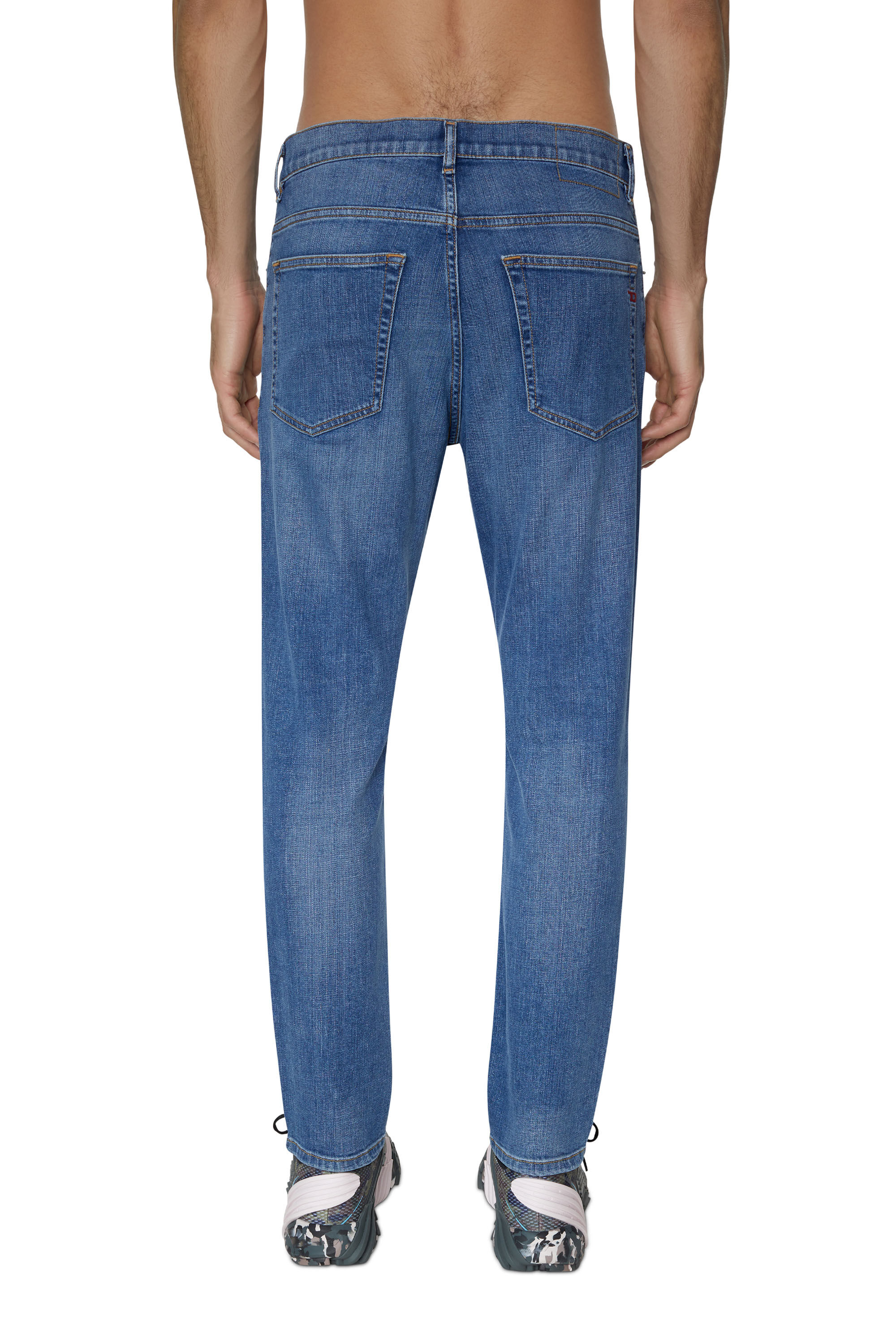 Diesel - 2005 D-Fining 09D47 Tapered Jeans, Medium blue - Image 4