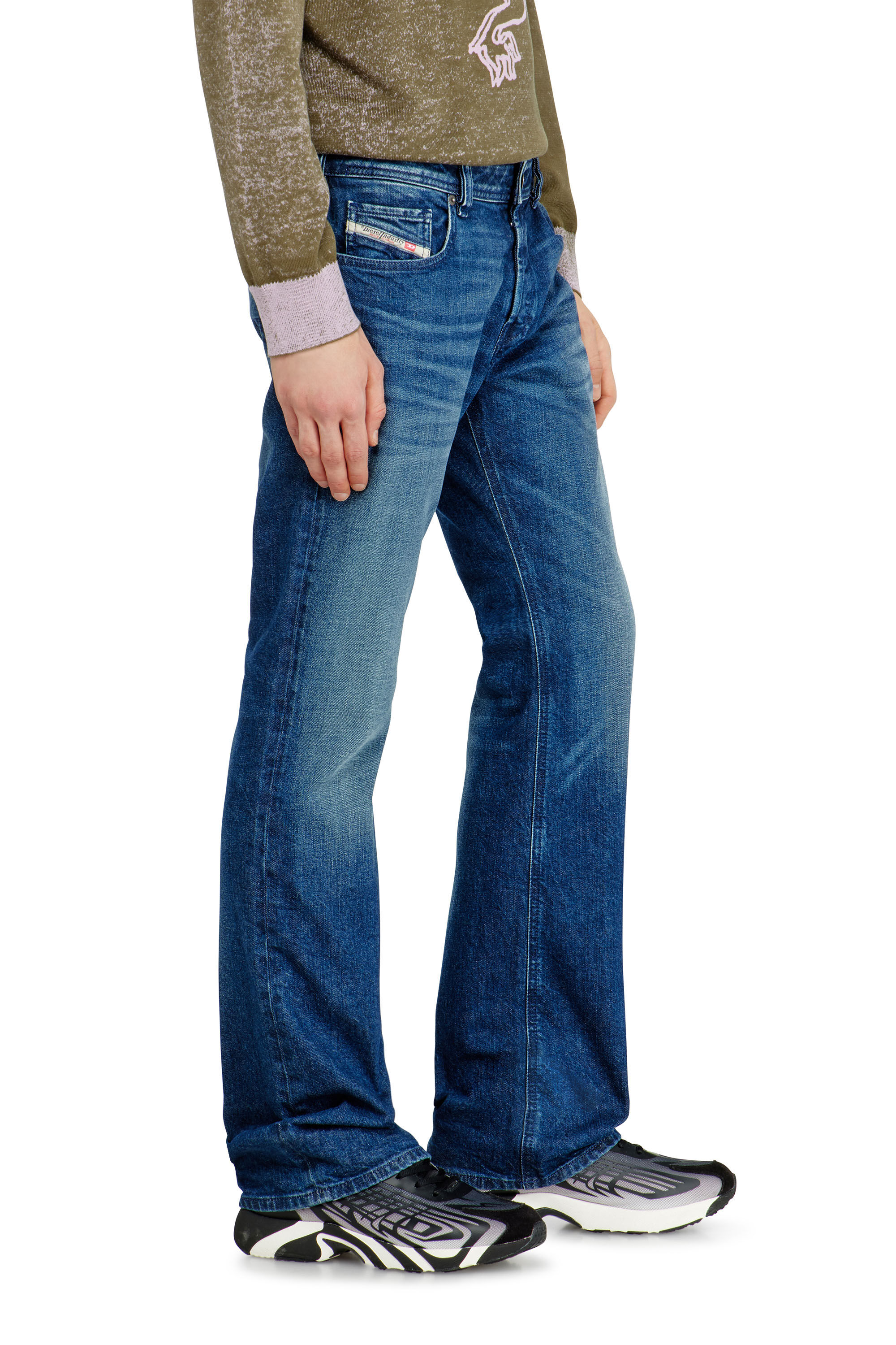 Diesel - Man's Bootcut Jeans 2007 Zatiny 09L51, Dark Blue - 7