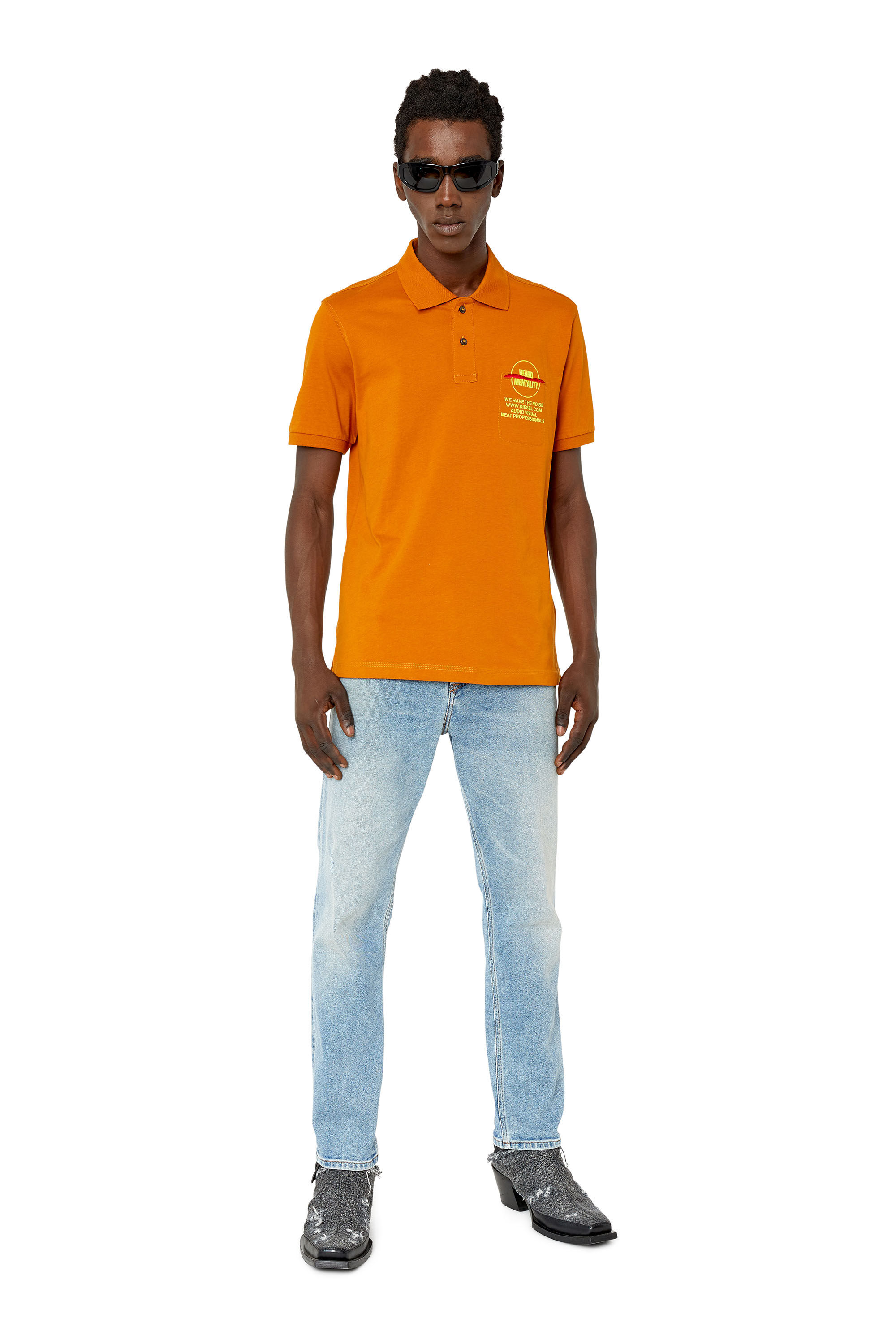 Diesel - 2005 D-Fining 09E86 Tapered Jeans, Light Blue - Image 1