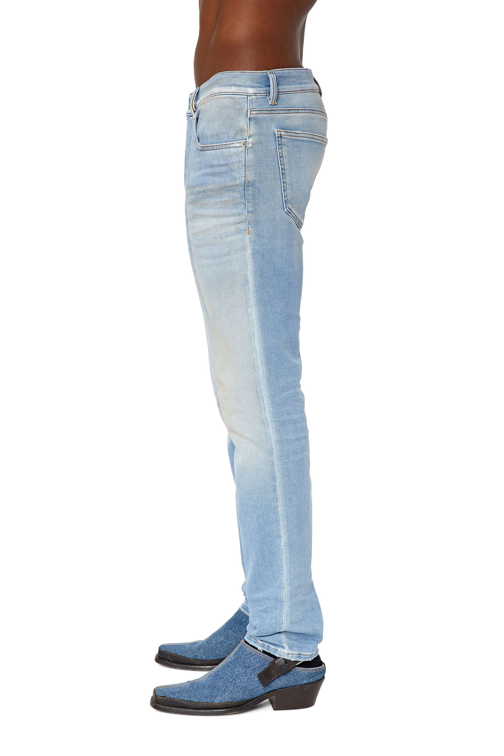 Diesel - D-Strukt JoggJeans® 068CW Slim, Light Blue - Image 5