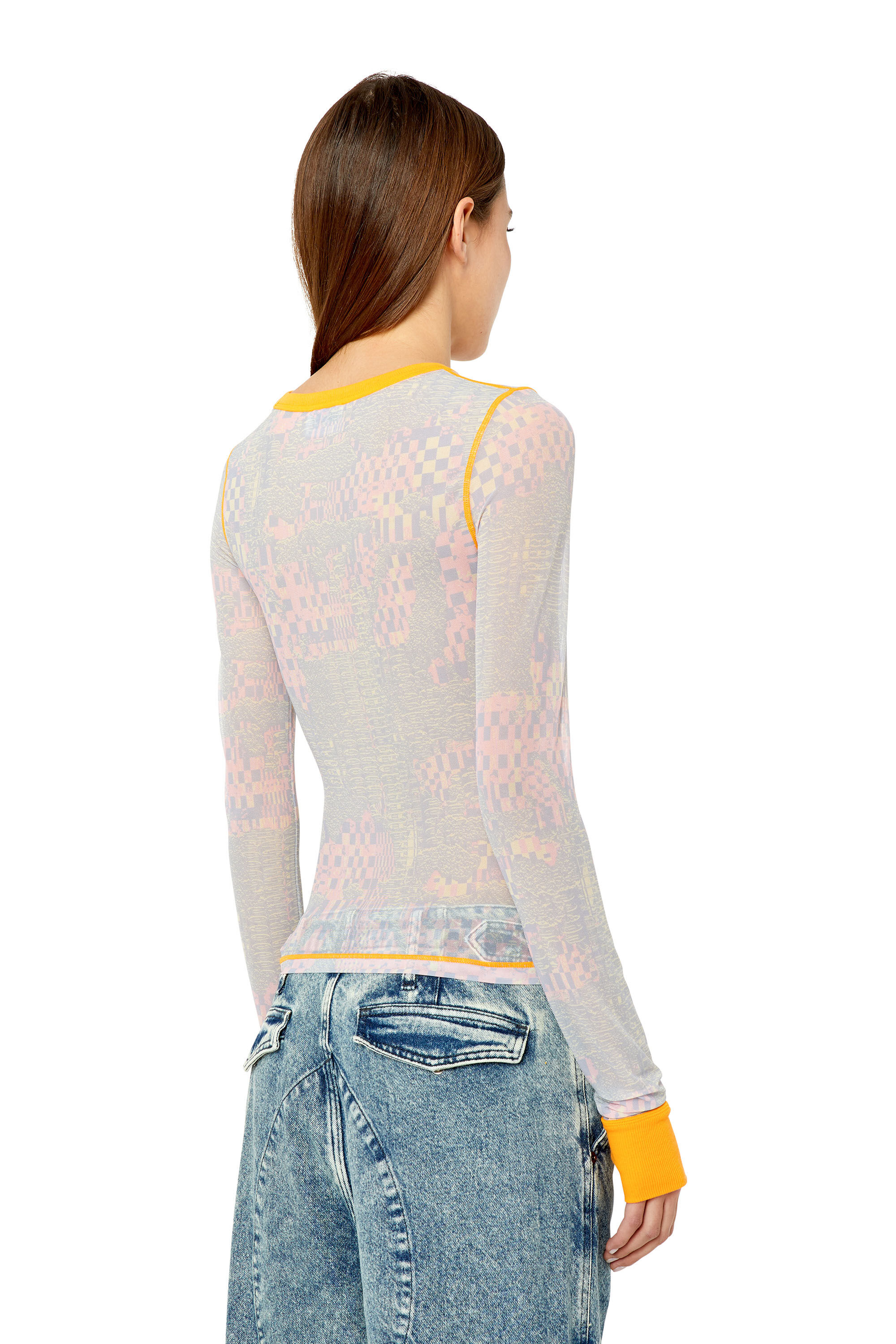 Diesel - T-SIEL, Blue/Pink - Image 4