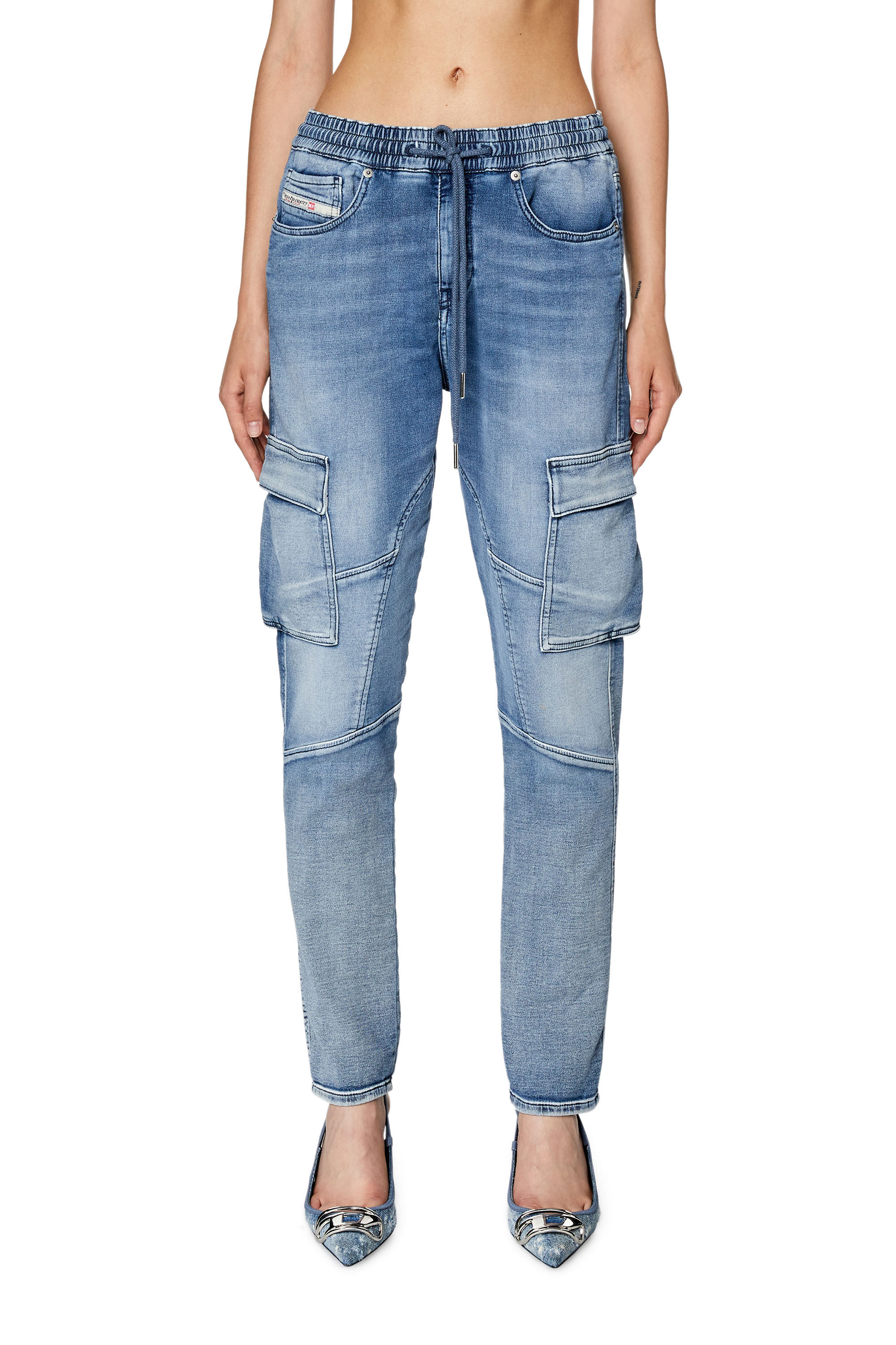 Diesel - Slim 2051 D-Ursy Track Denim 068FL, Medium blue - Image 3