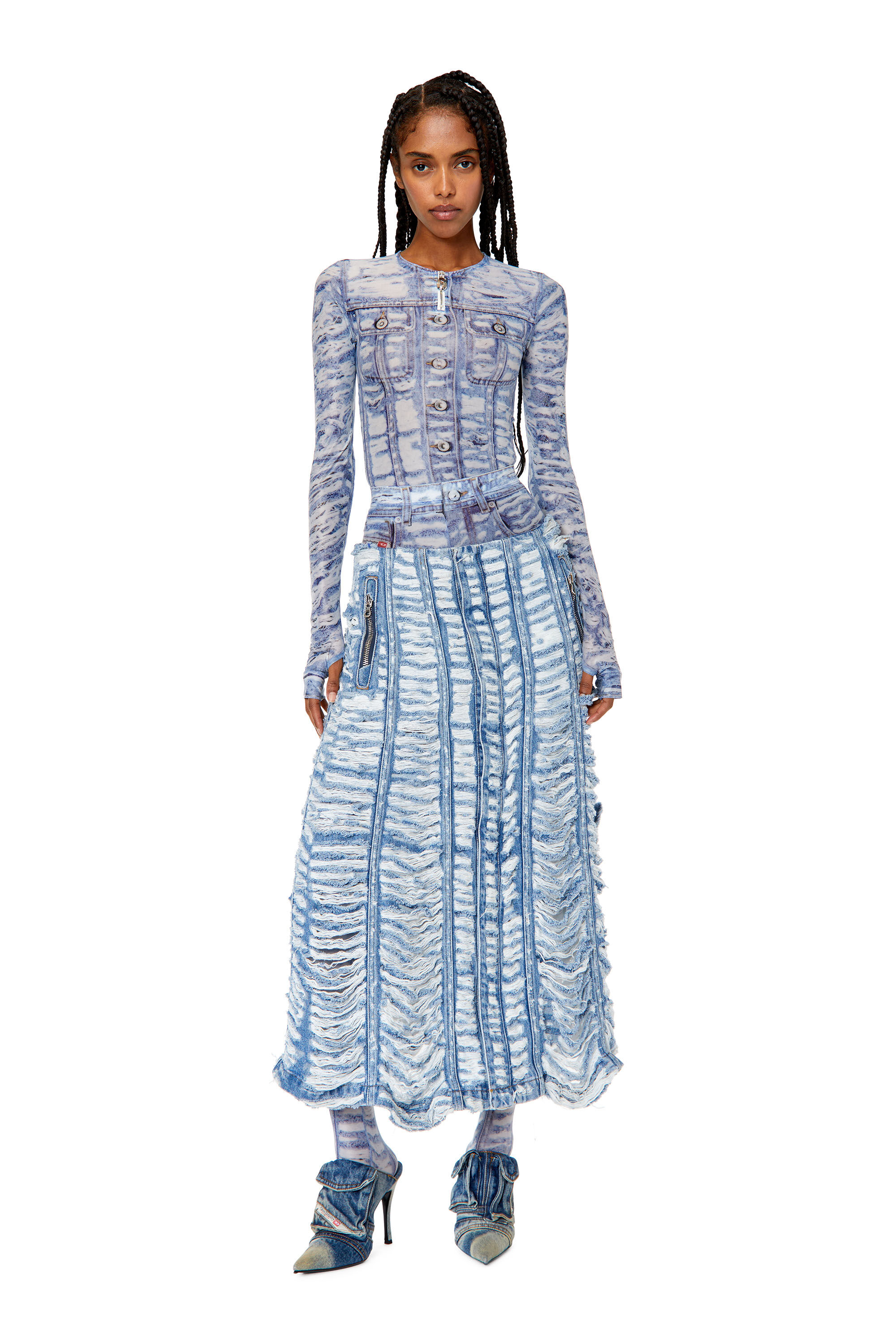 Diesel - P-KOLL-H3, Light Blue - Image 1