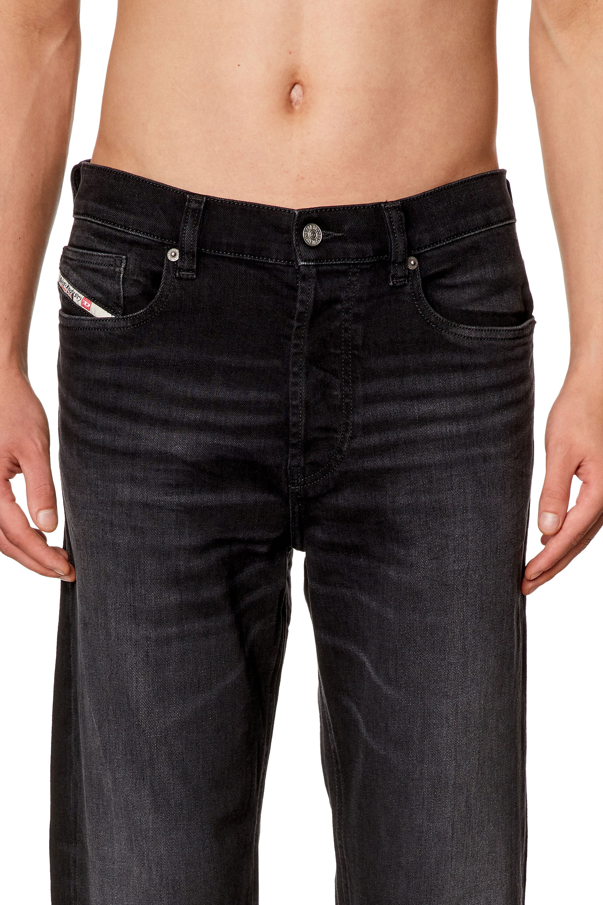 Diesel - Straight Jeans 2010 D-Macs 09H32, Black/Dark grey - Image 5