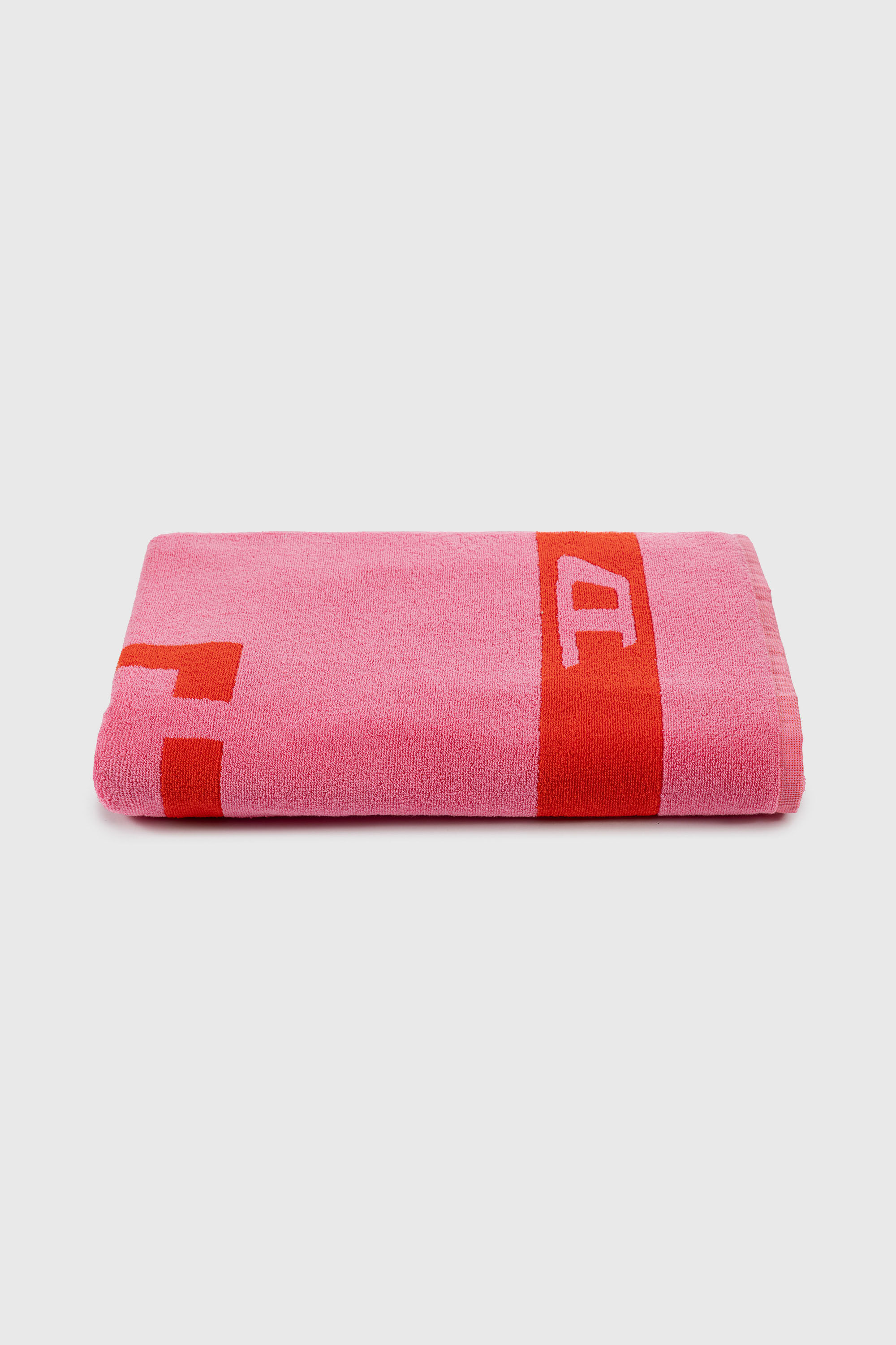 Diesel - 1018133  PIXEL TOYS 1 PINK/RED TOWEL, Unisex's Terry towel 100x180 cm in Red - 3
