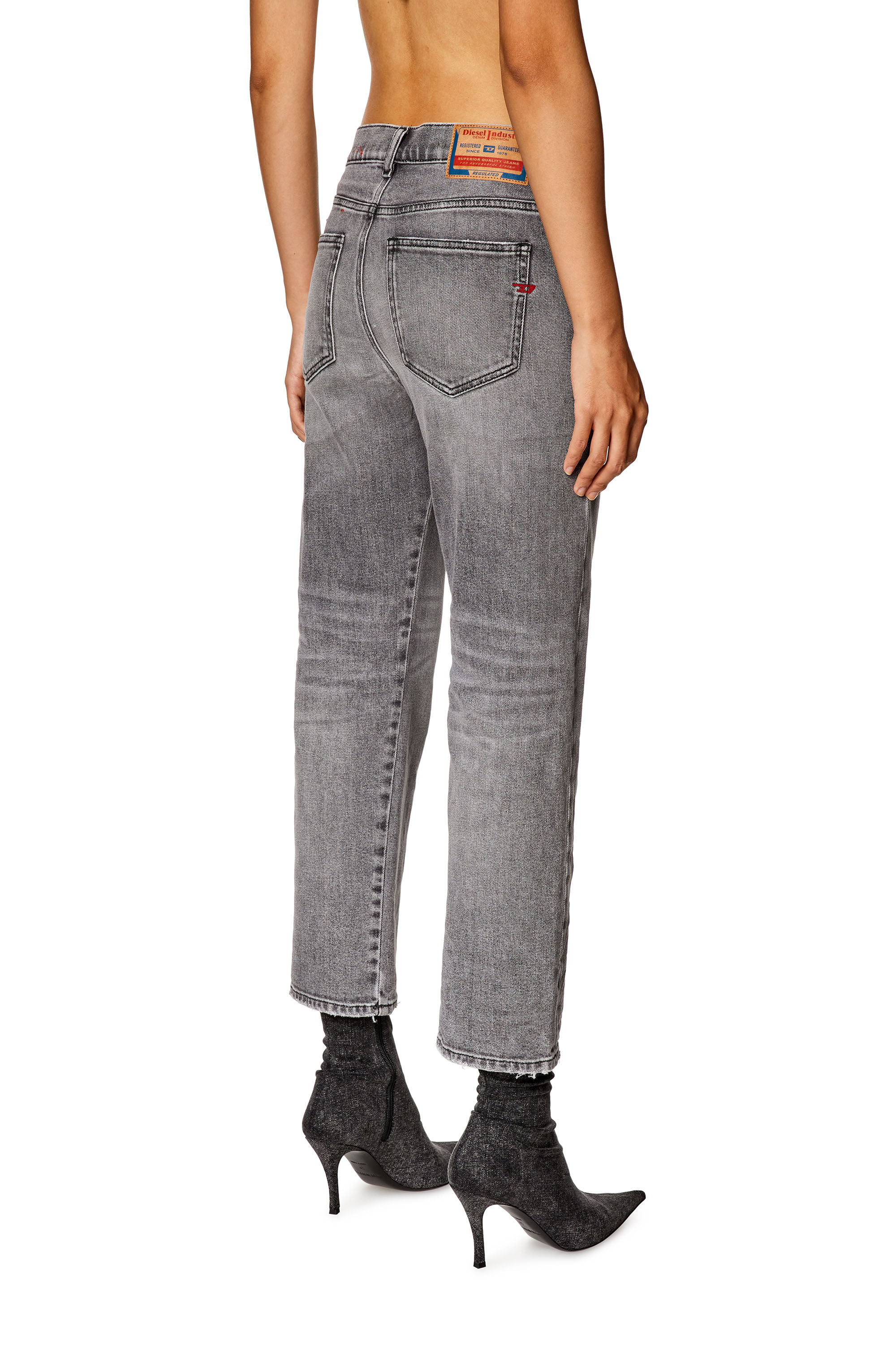Diesel - Boyfriend Jeans 2016 D-Air 09H47, Grey - Image 4
