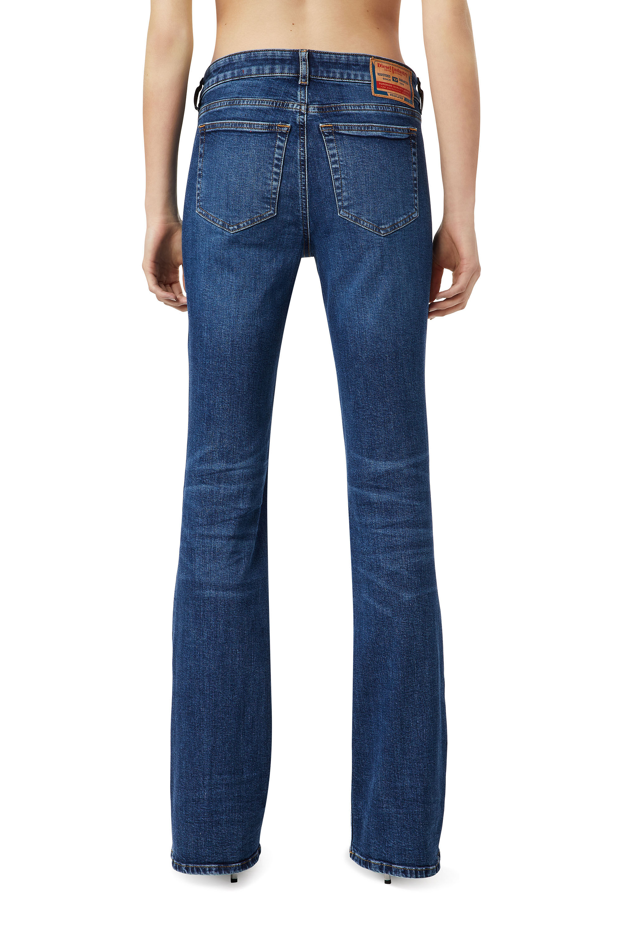 Diesel - 1969 D-EBBEY 0EIAF Bootcut and Flare Jeans, Medium blue - Image 4