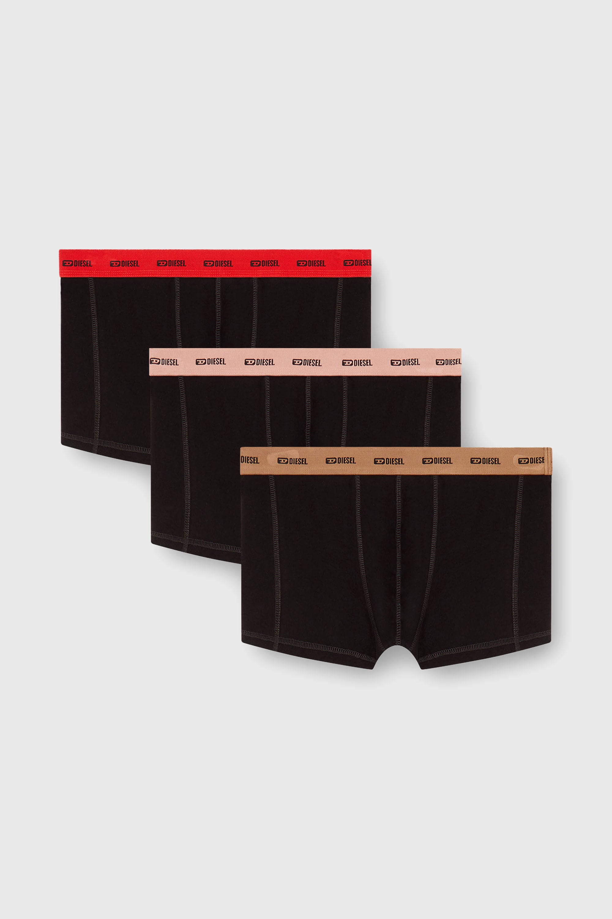 Diesel - DAMIEN-UTLT-3PACK, Man's Three-pack of boxer briefs in Black - 2