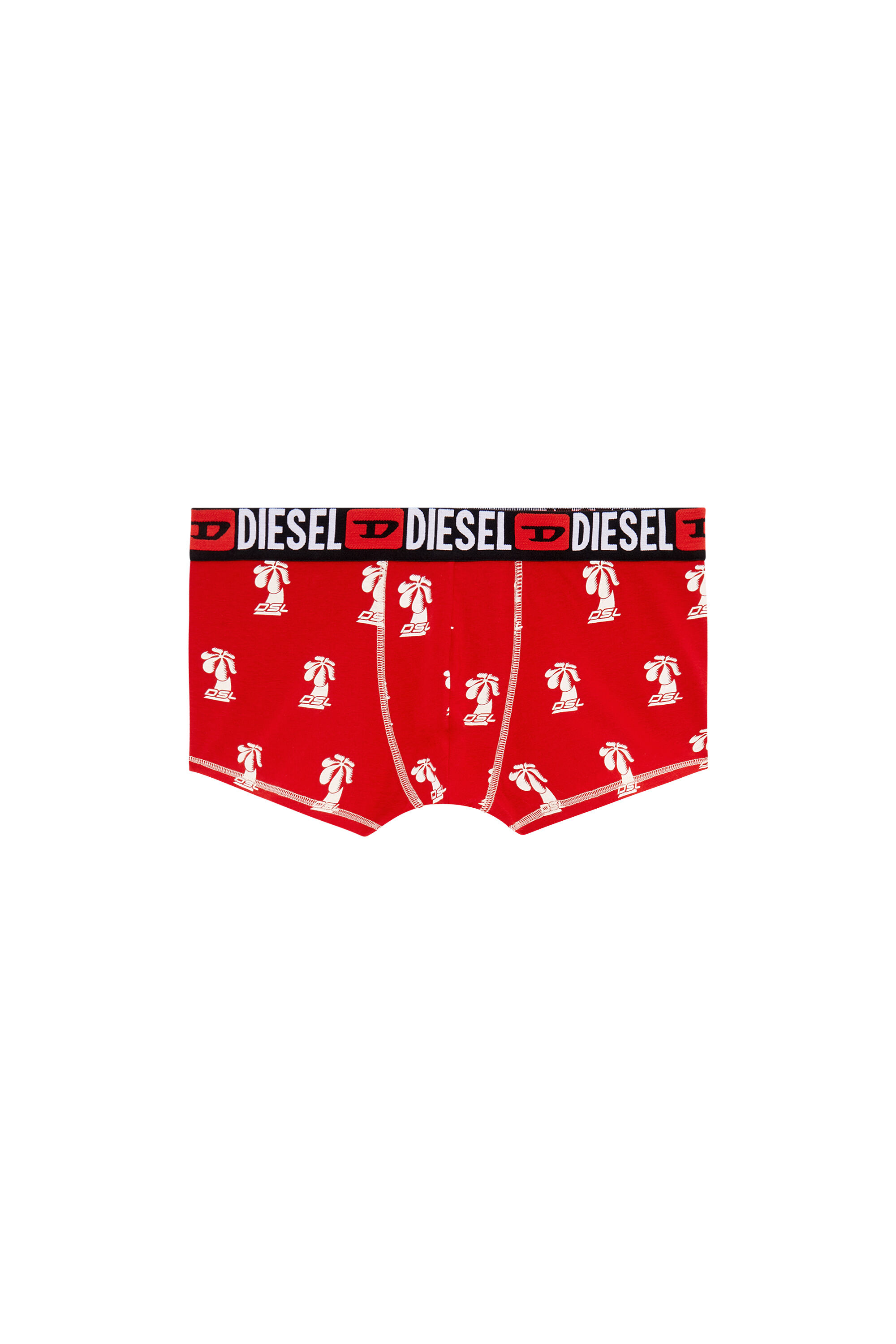 Diesel - UMBX-DAMIEN, Man Printed boxer briefs in Red - Image 2