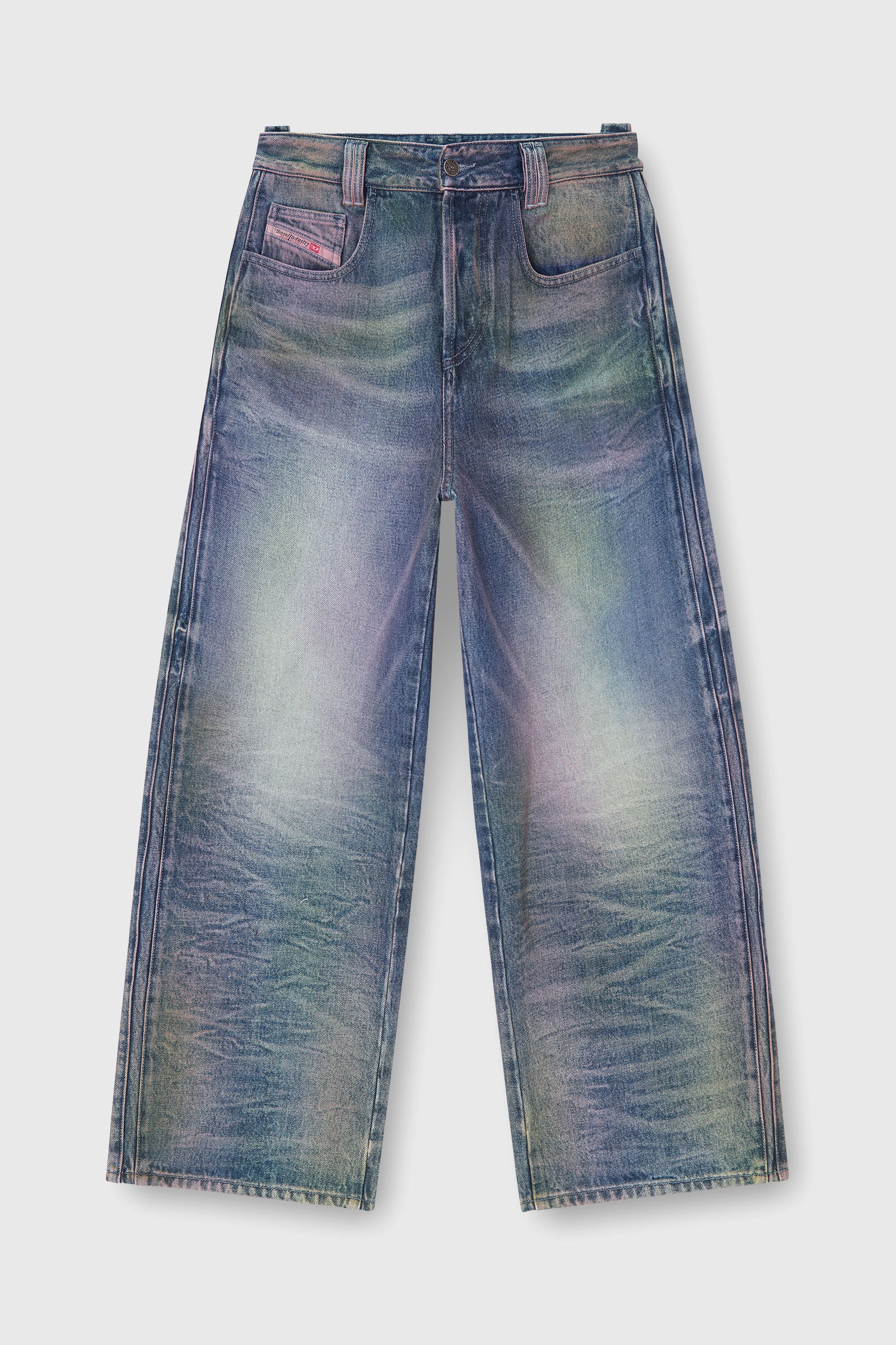 Diesel - Unisex's Relaxed Jeans 1982 D-Hakou 007FW, Medium blue - 8