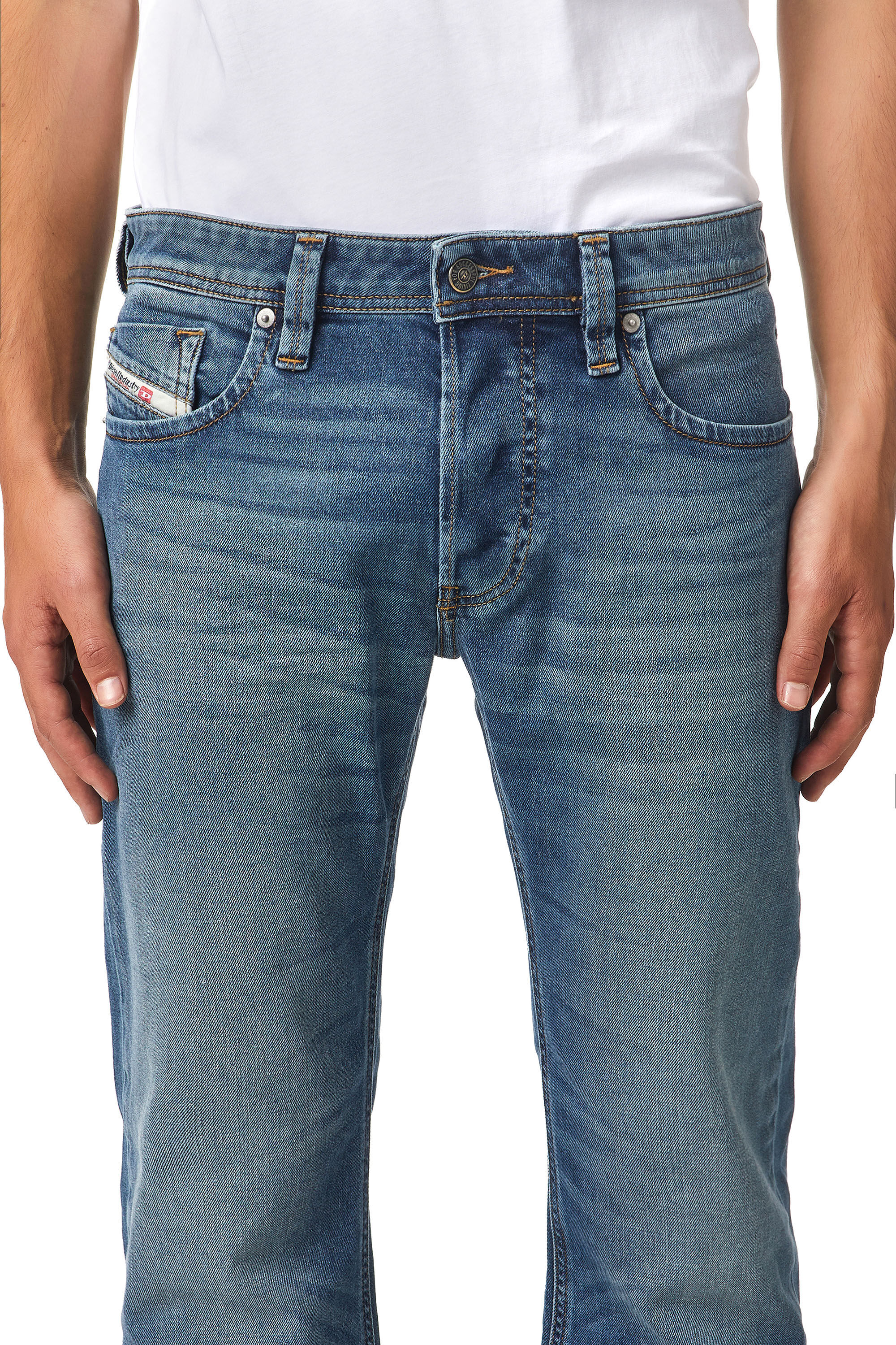 Diesel - Larkee 009EI Straight Jeans, Medium blue - Image 5